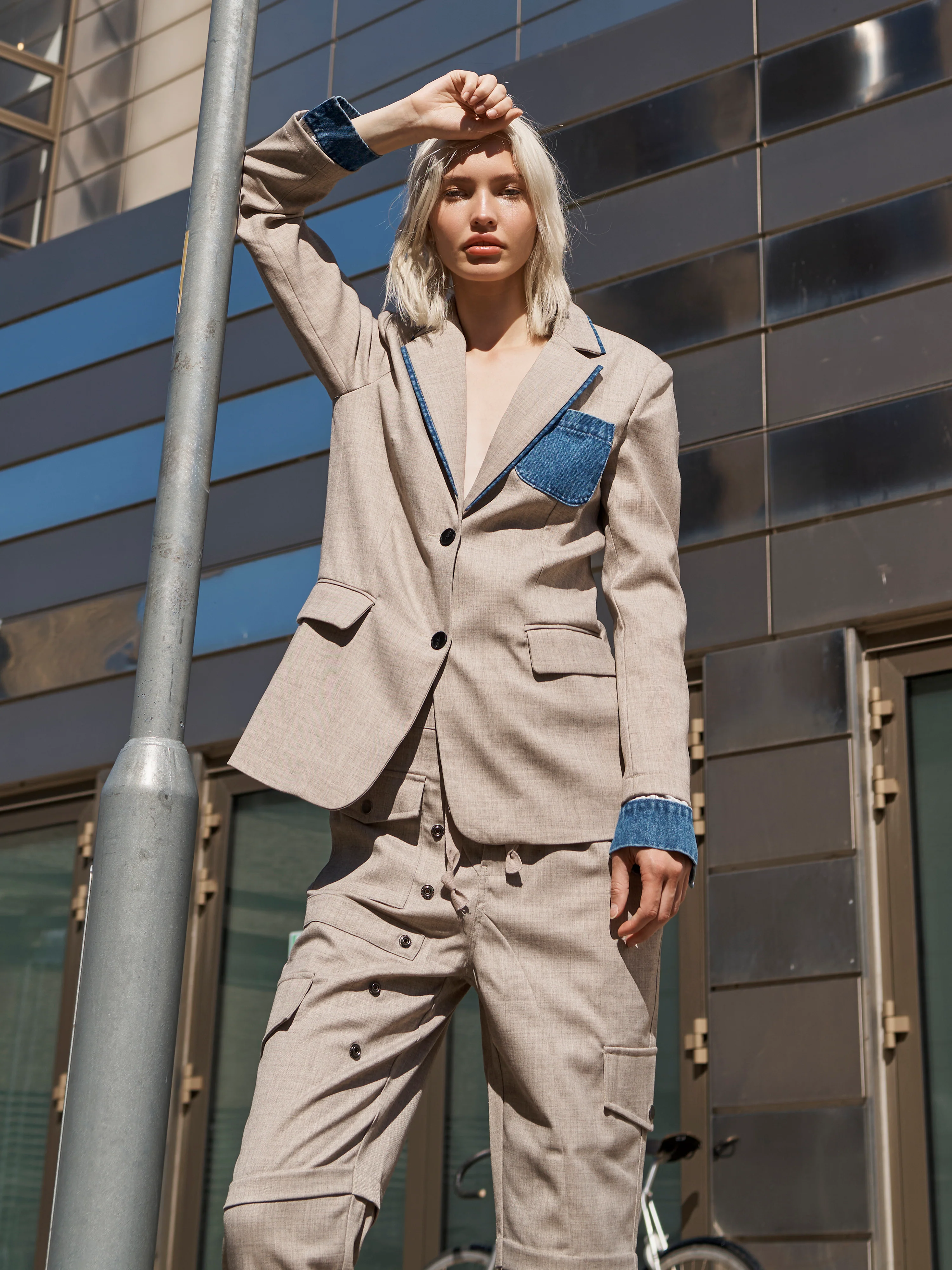 CALLIE Blazer - Seasand - Image 7