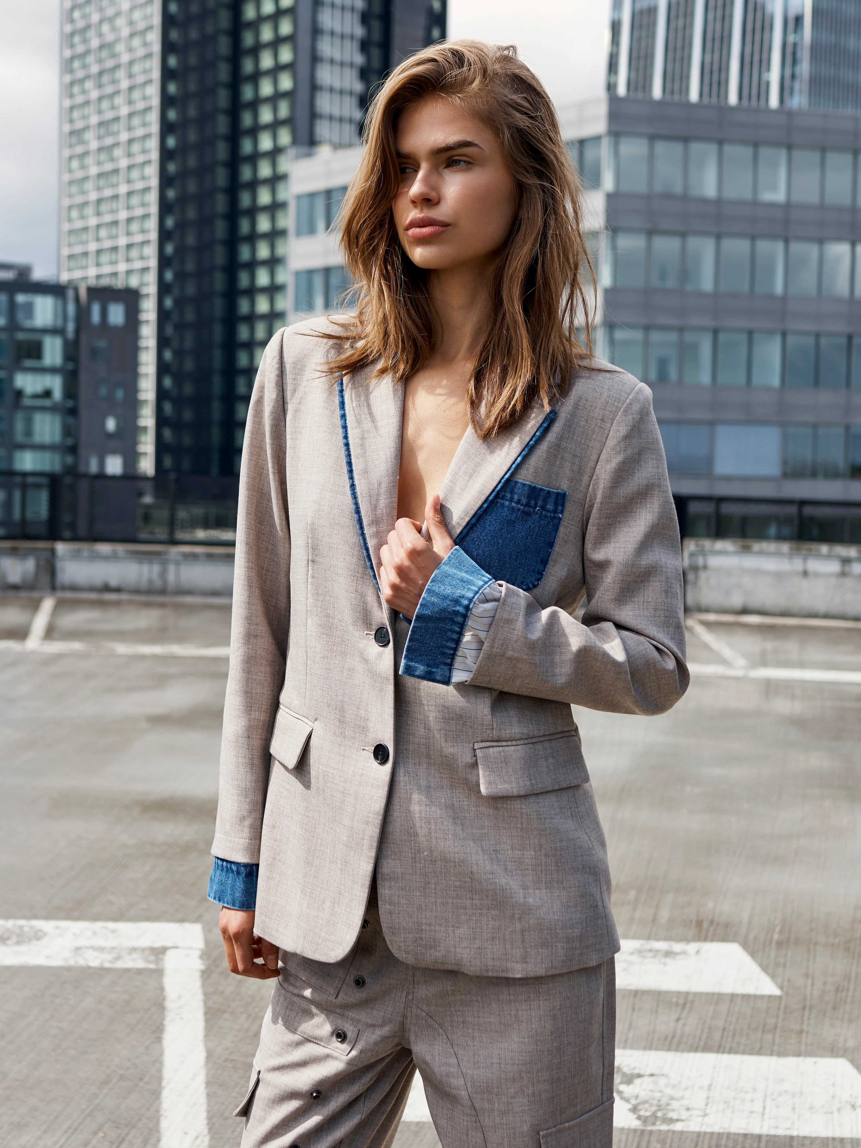 CALLIE Blazer - Seasand - Image 8