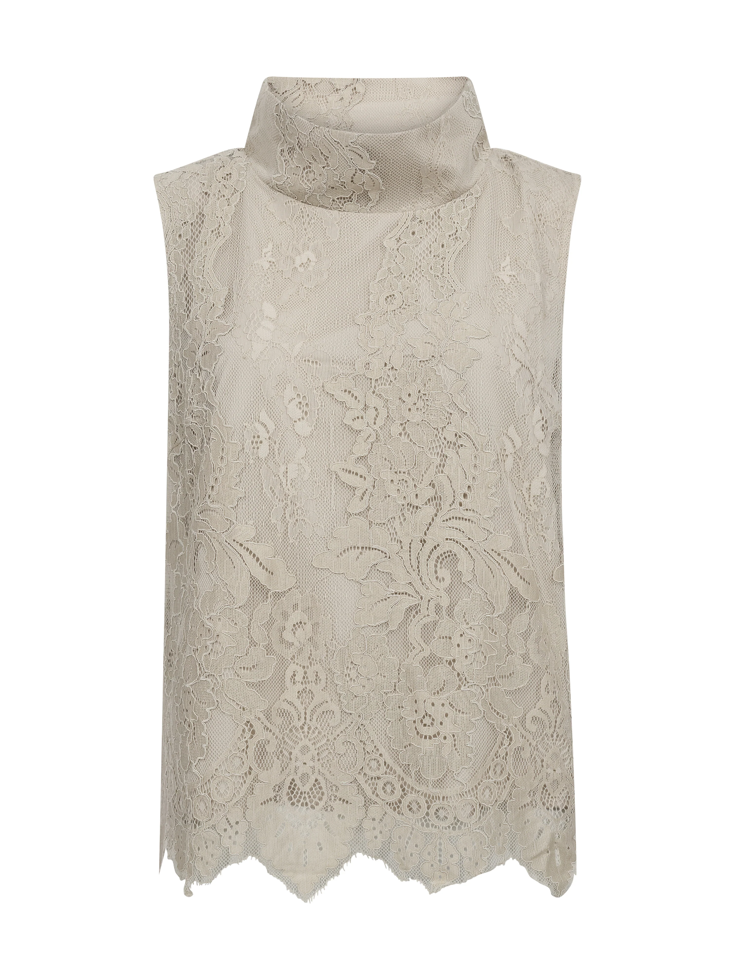 CHARLOTTE Top - Bone
