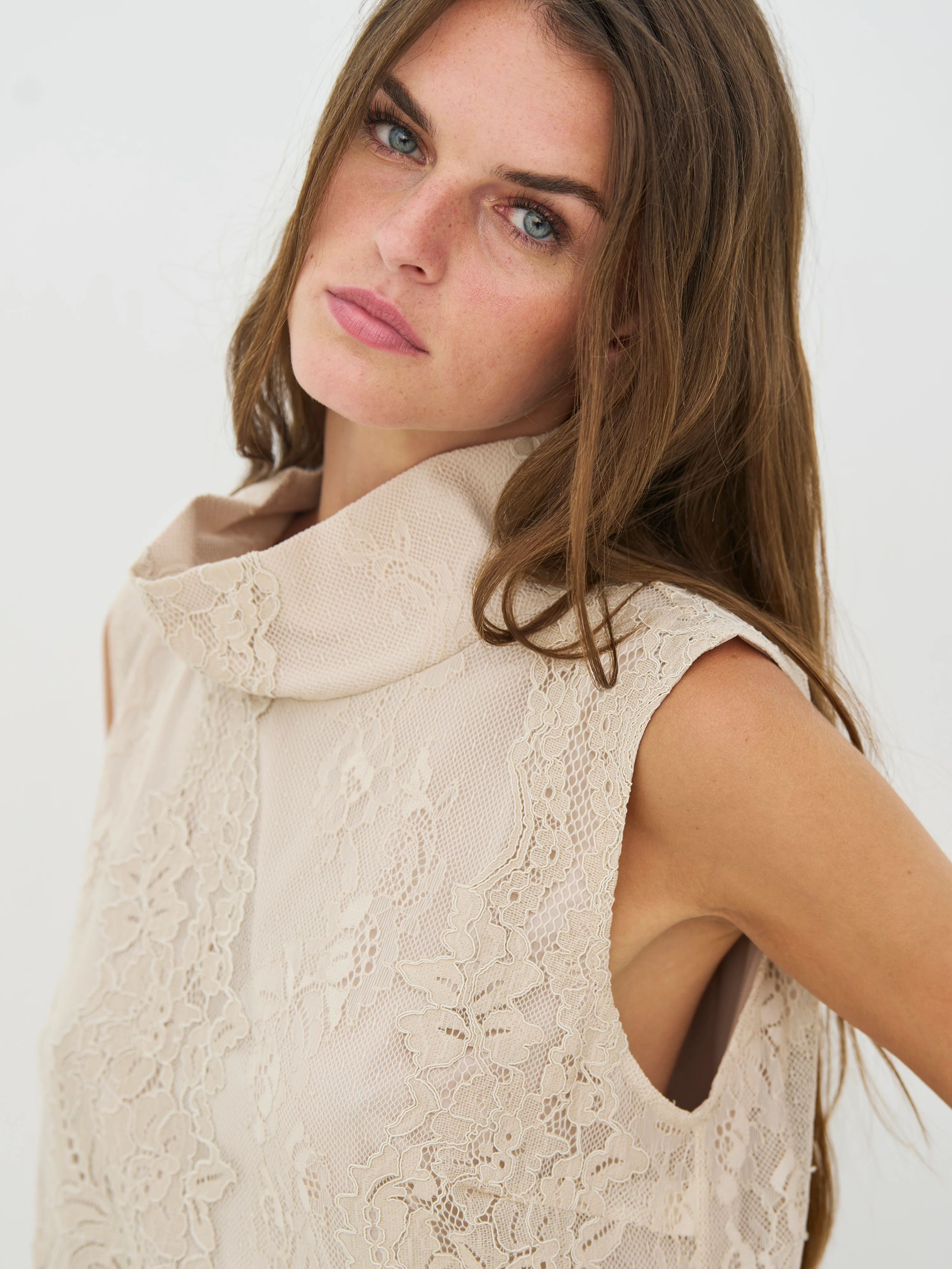 CHARLOTTE Top - Bone - Image 2