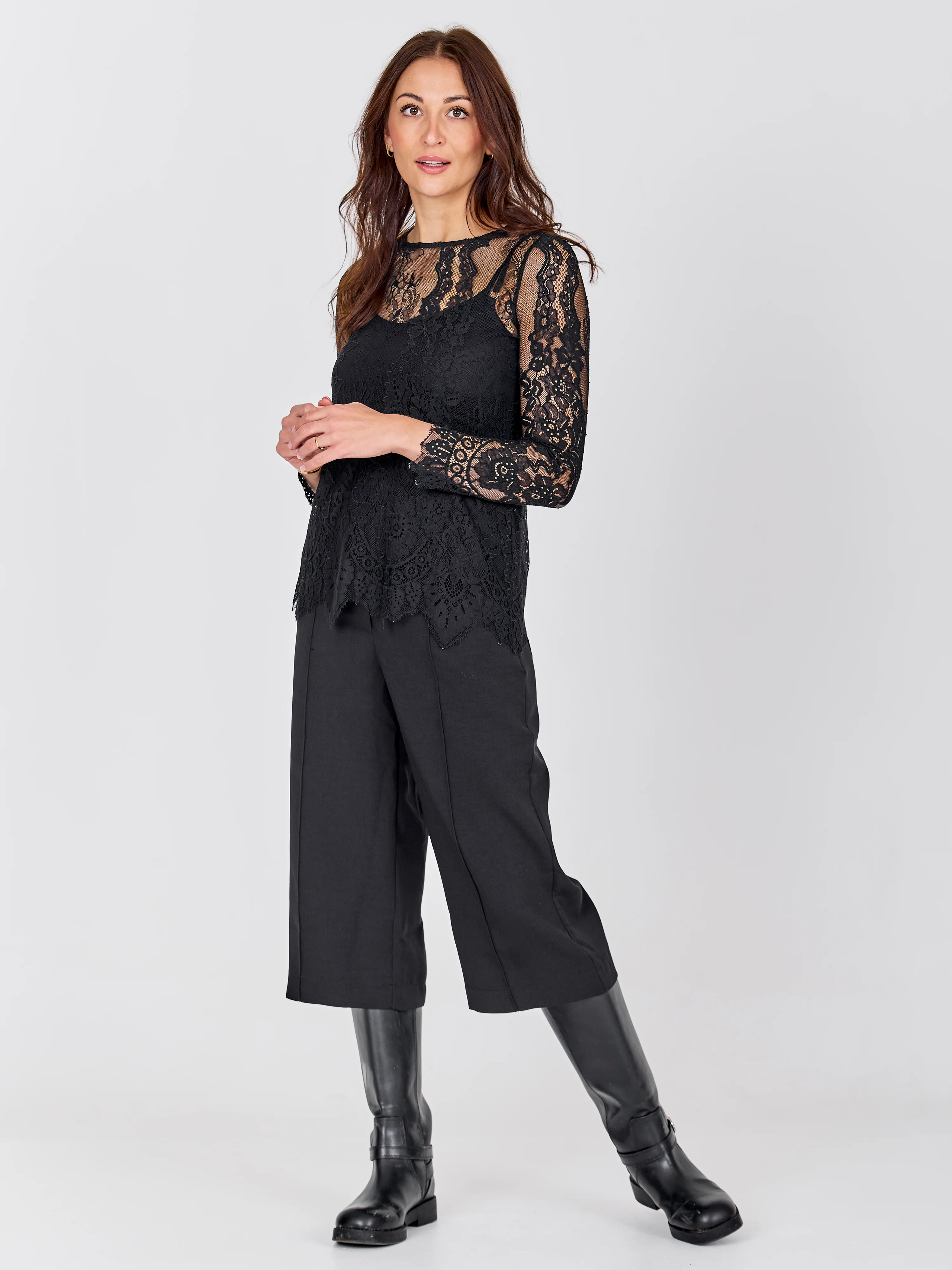 CHARLOTTE Top - Black - Image 3