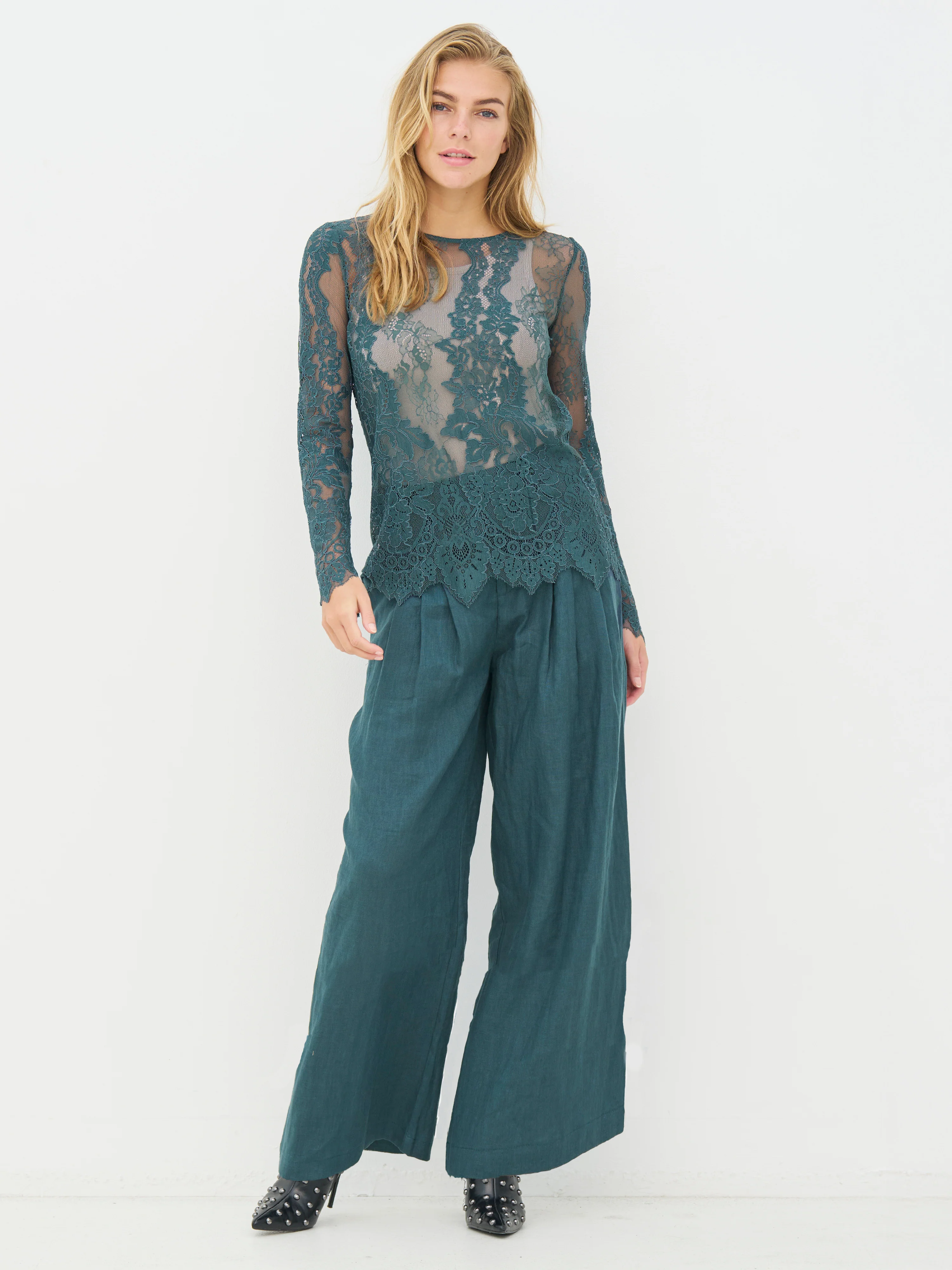 CHARLOTTE Top - Petrol - Image 6