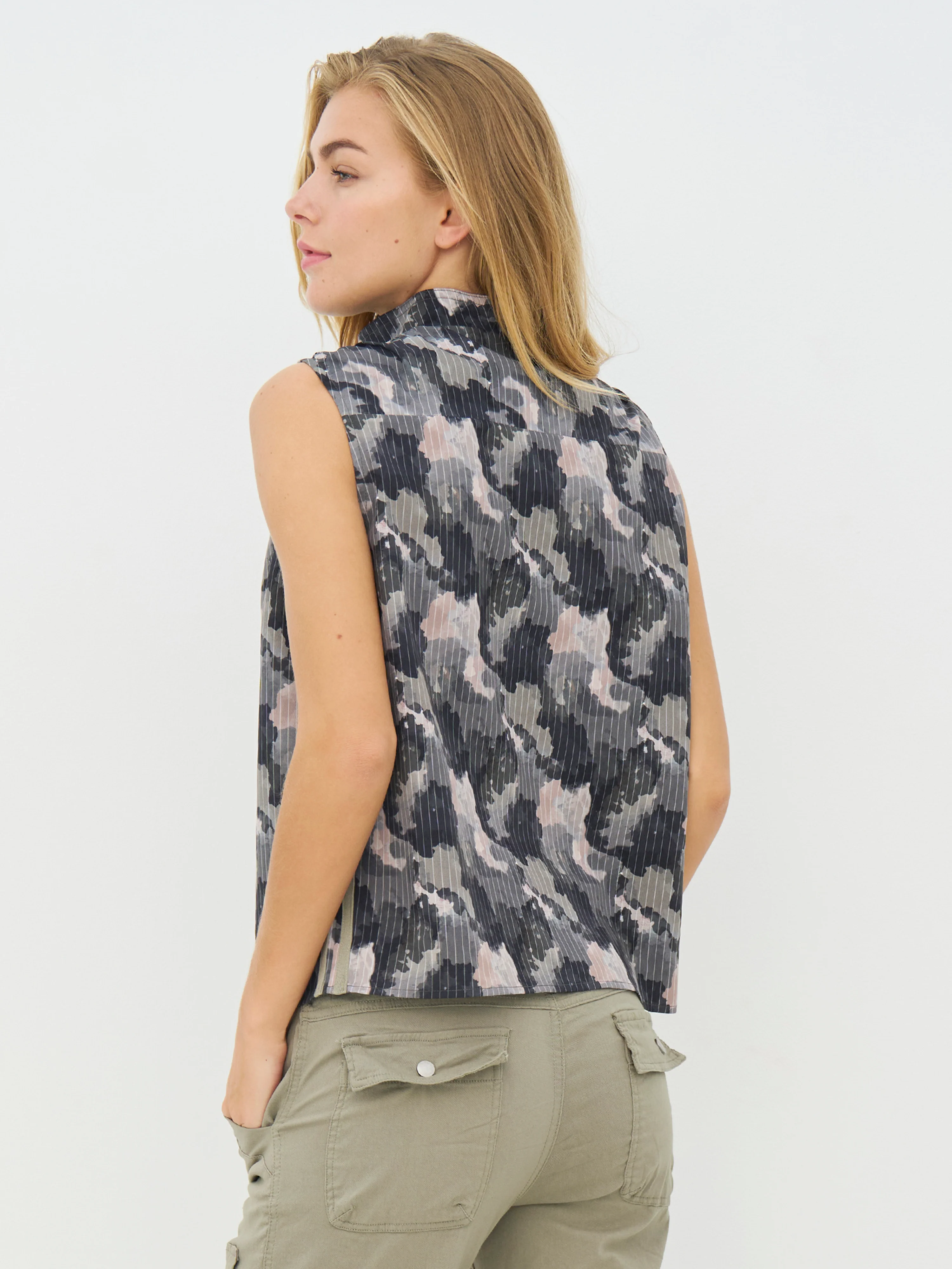 CLAIRE Top - Army Mix - Image 6