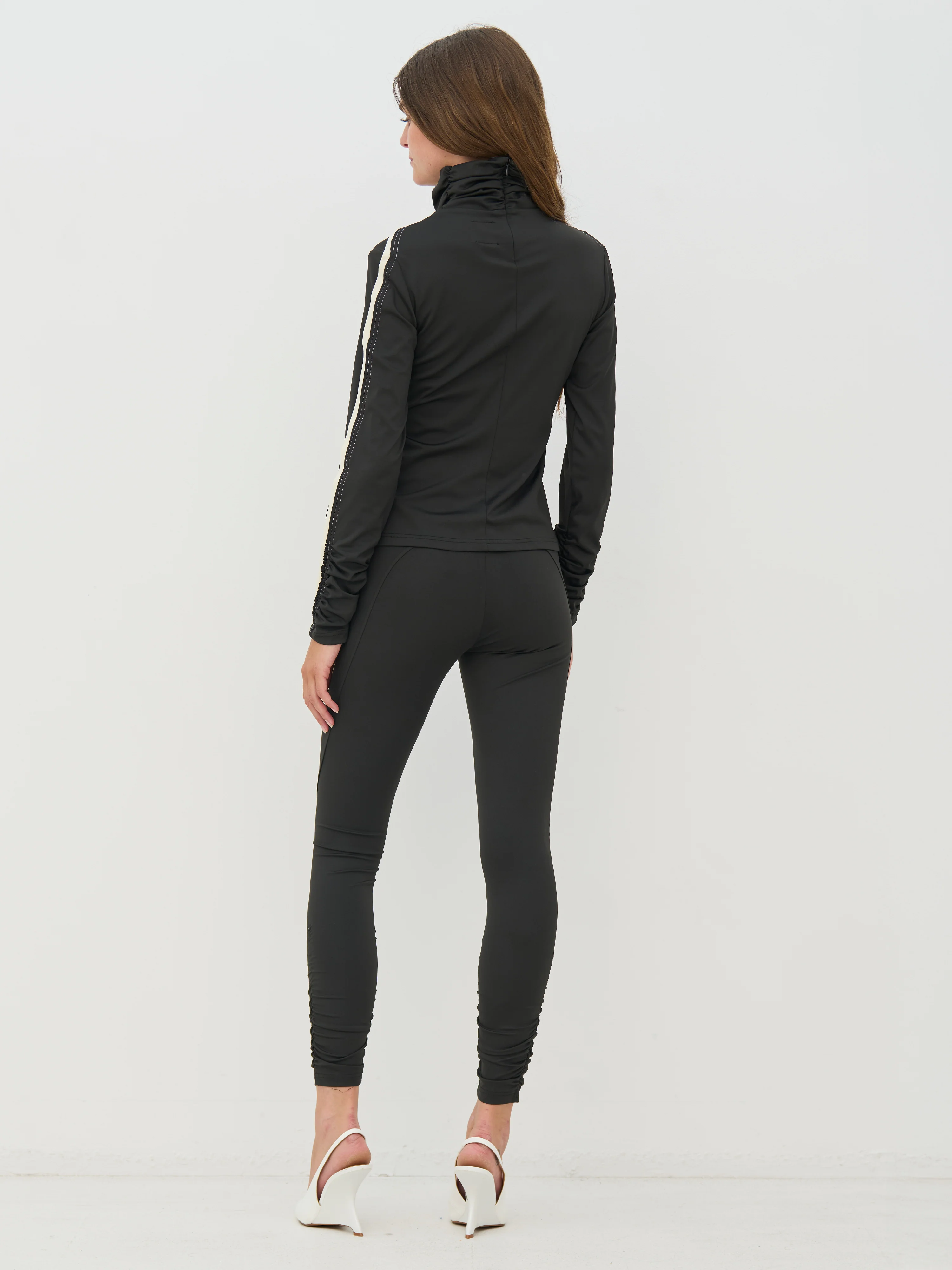 CATHRIN Leggings - Black mix - Image 4