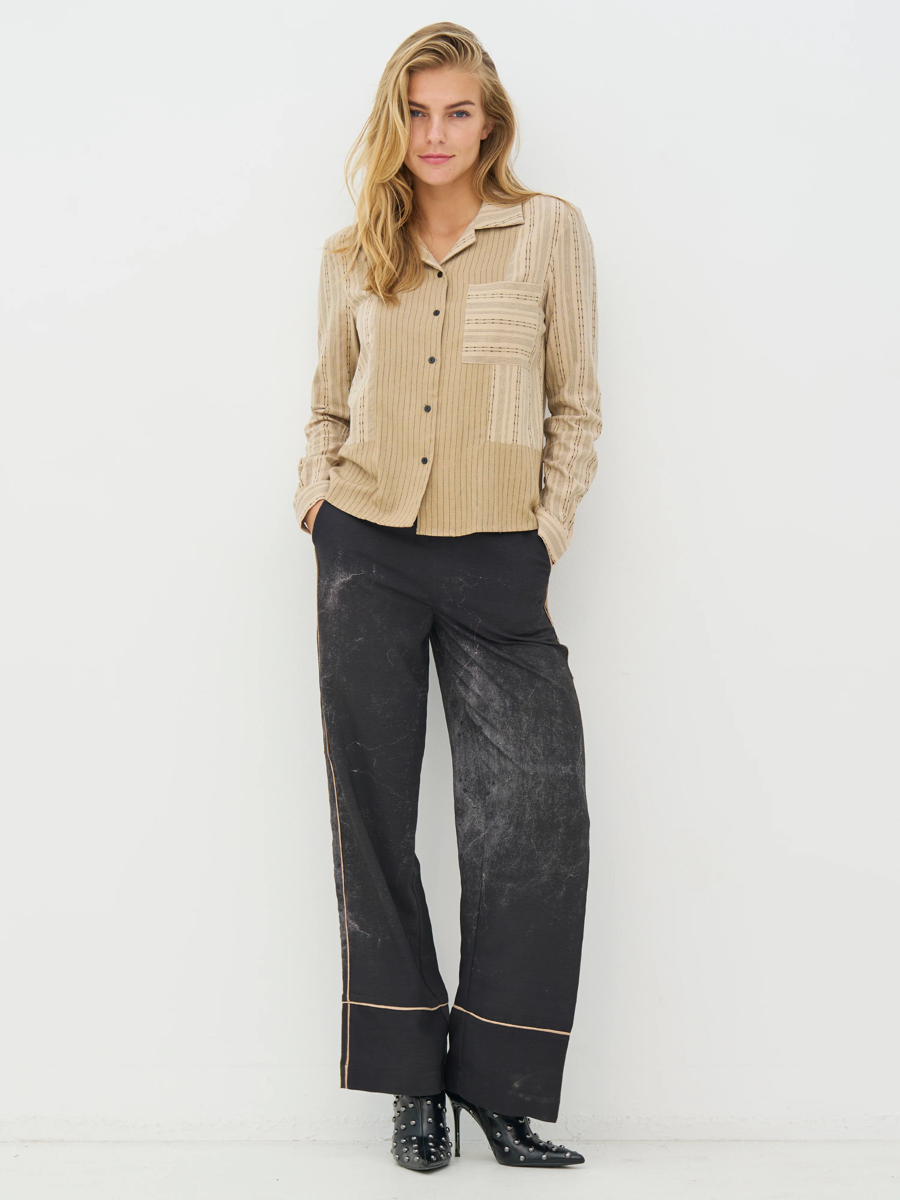 CALINDA Shirt - Seasand mix - Image 5