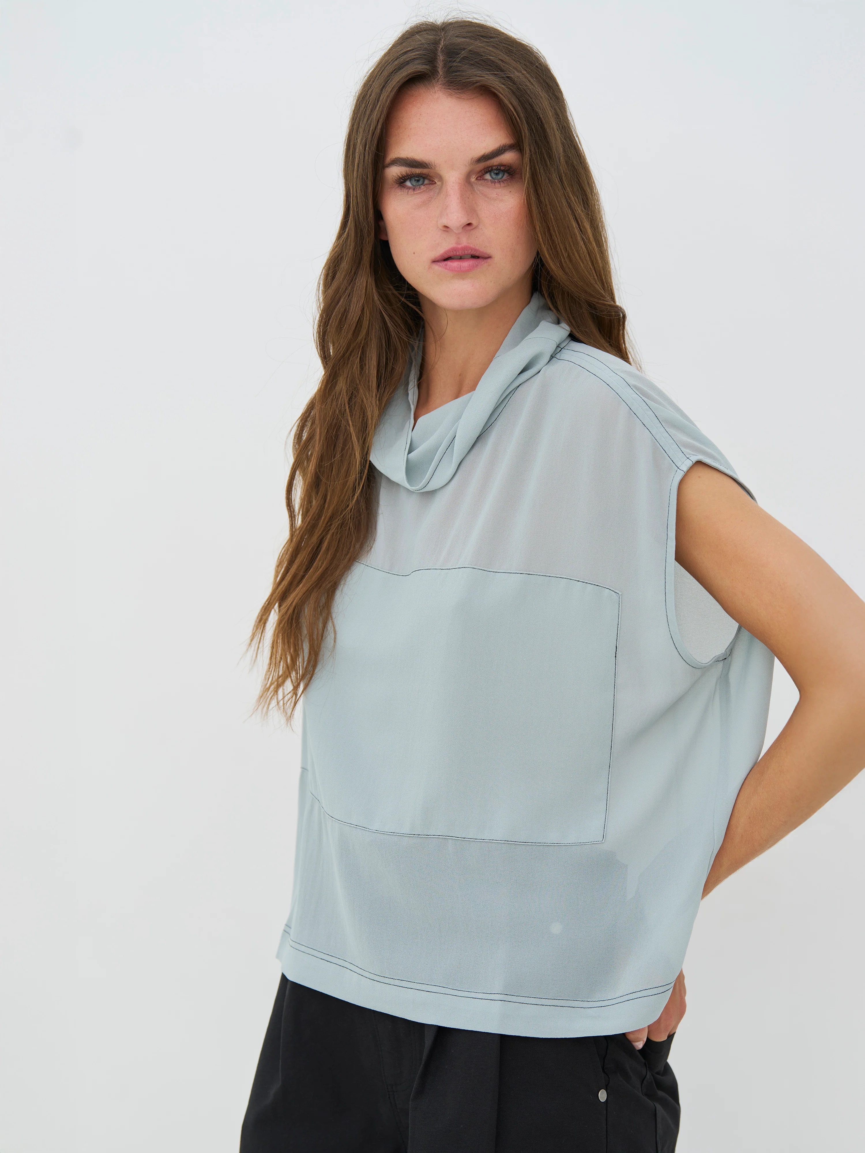 CELSA Top - Blue Mint - Image 2
