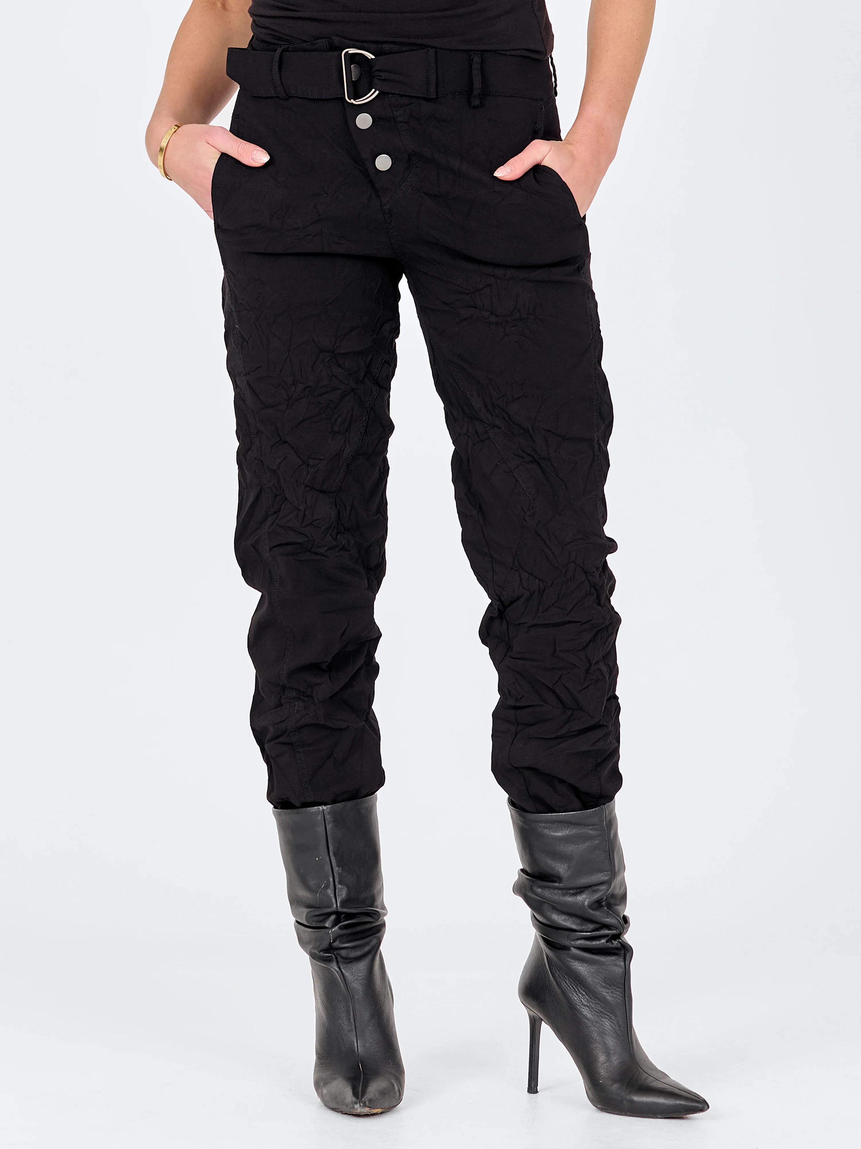 CALA JANE Trousers - Black - Image 4