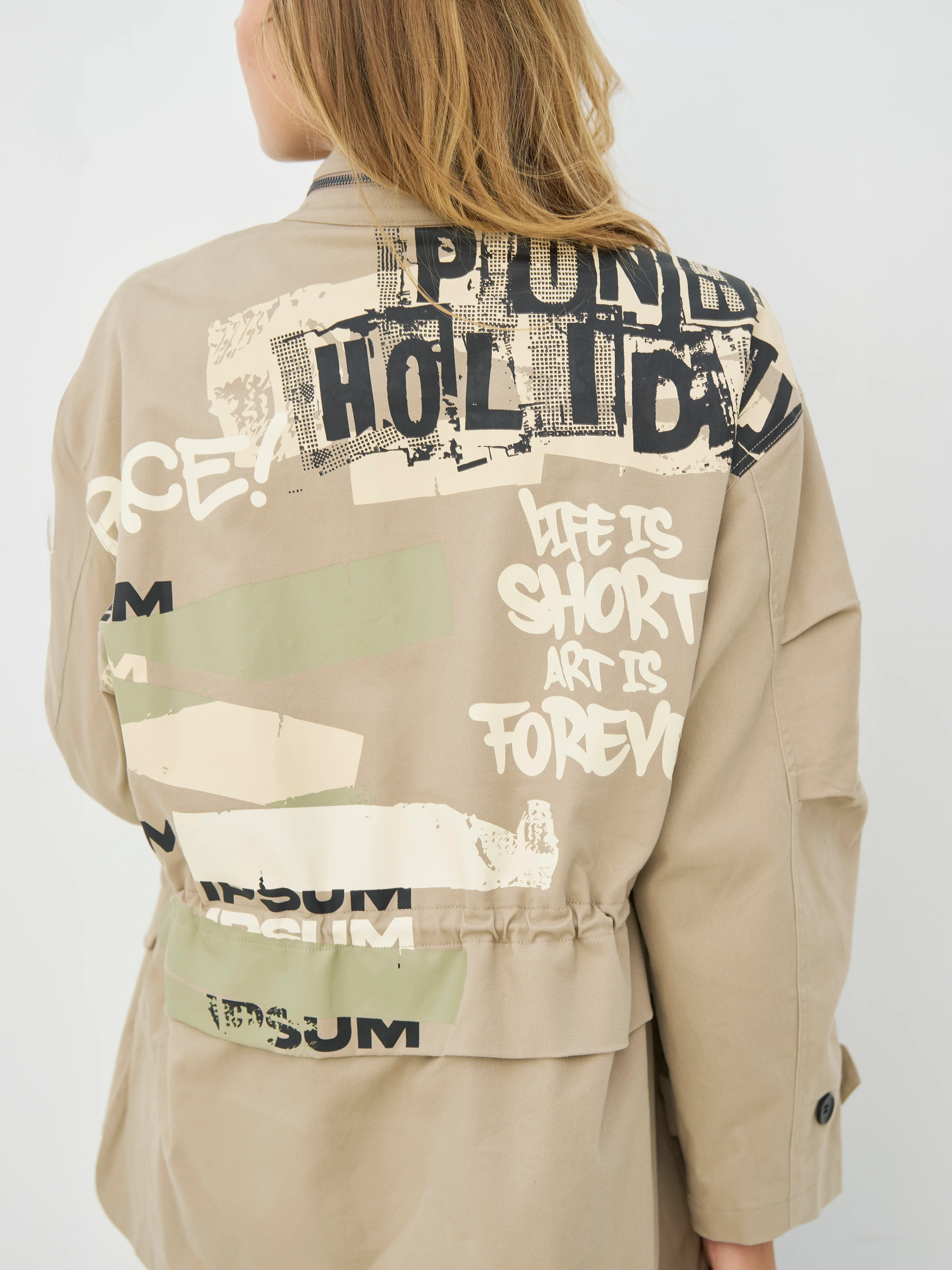 CHERRELL Jacket - Seasand mix - Image 6
