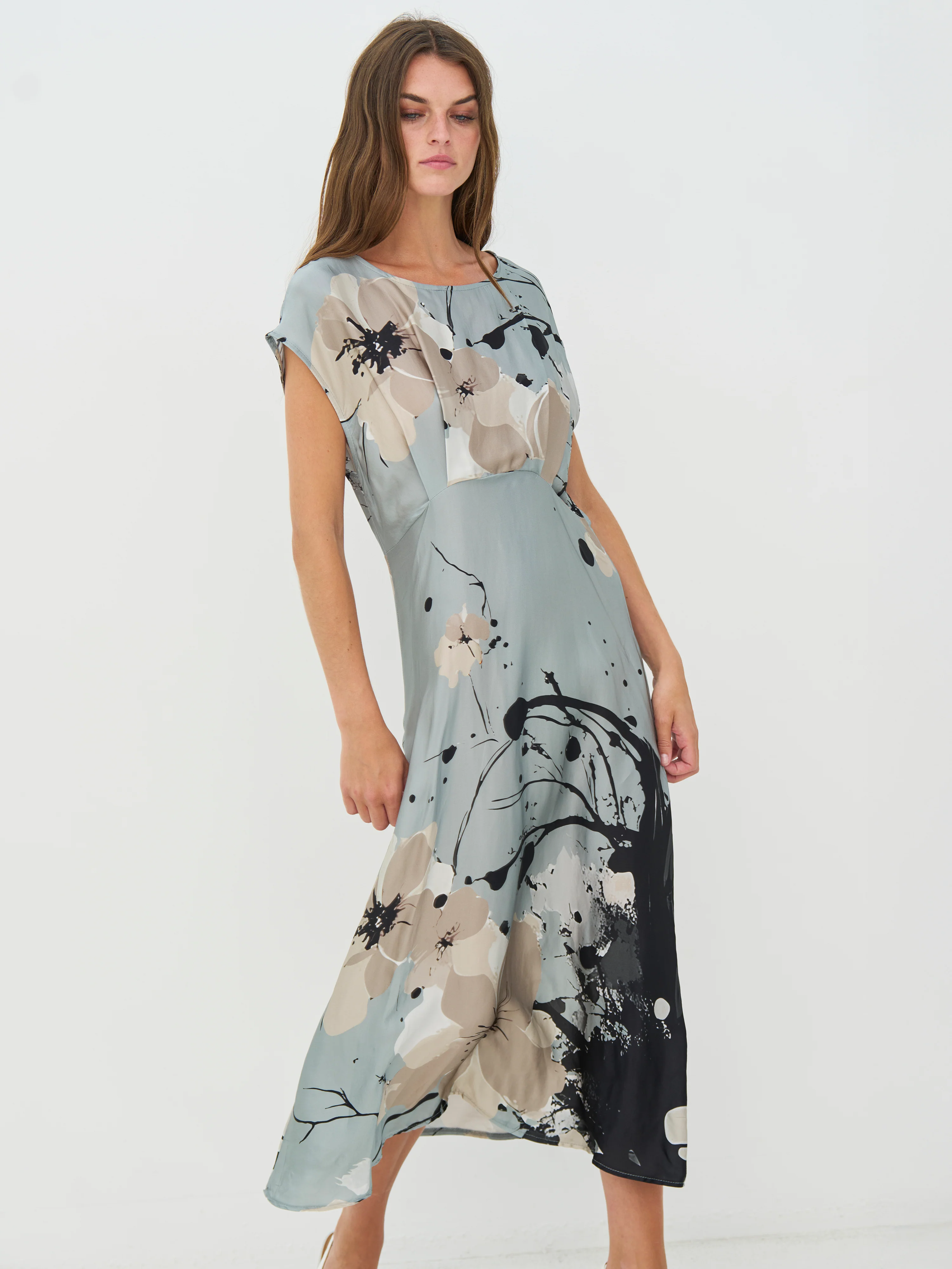 CILJE Dress - Blue Mint mix - Image 3