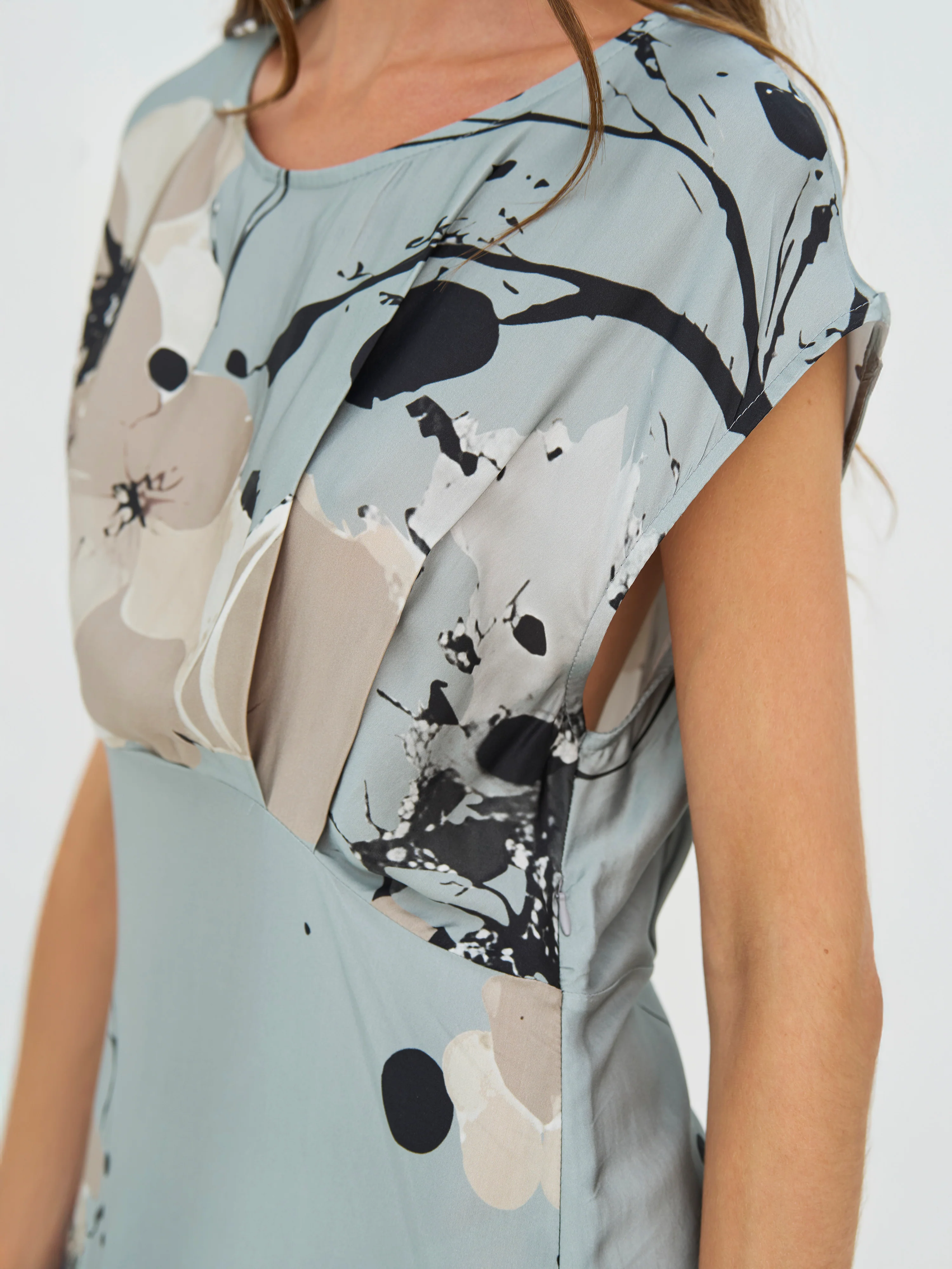 CILJE Dress - Blue Mint mix - Image 4
