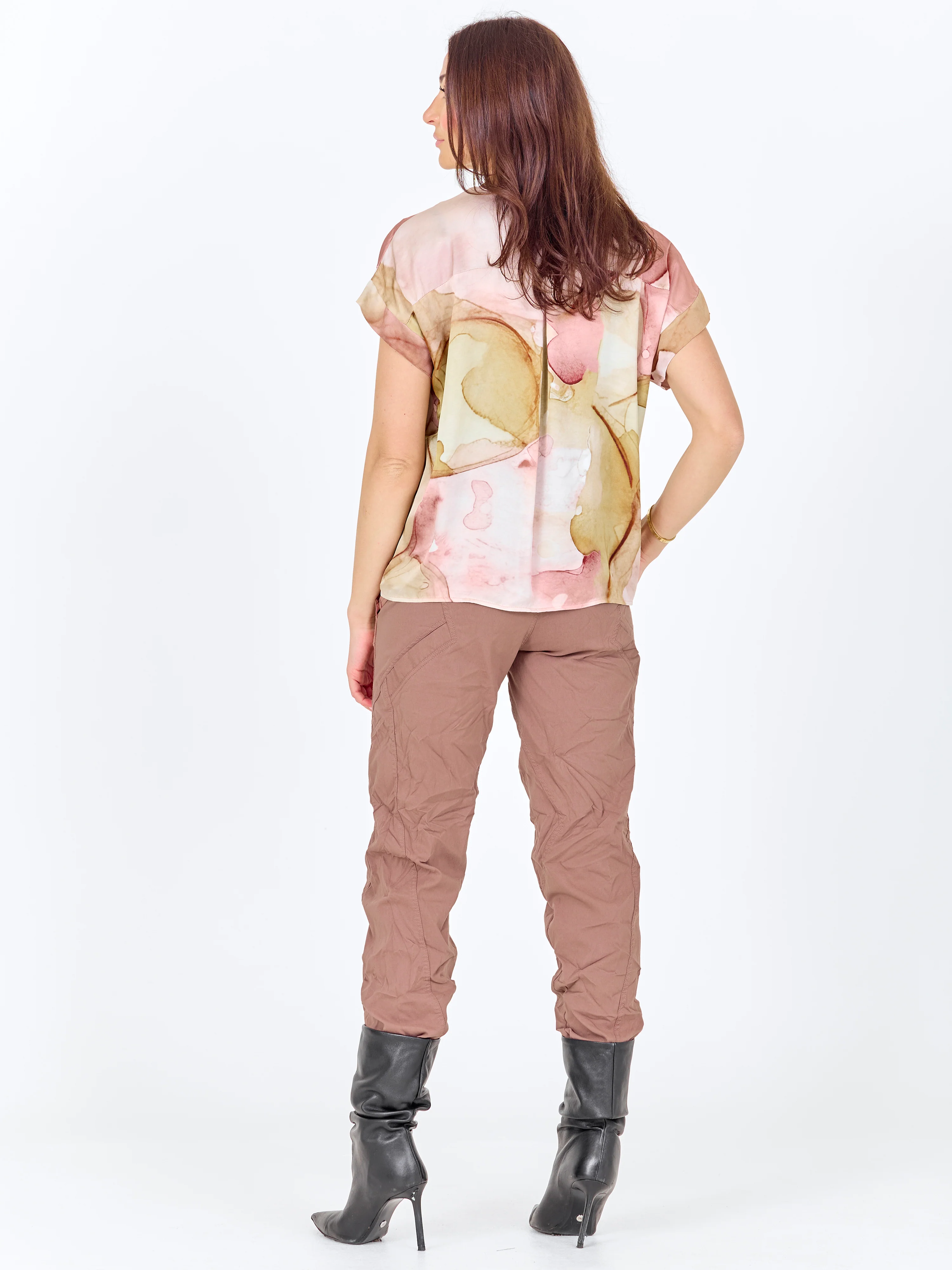 CILJE Blouse - Marsala mix - Image 5