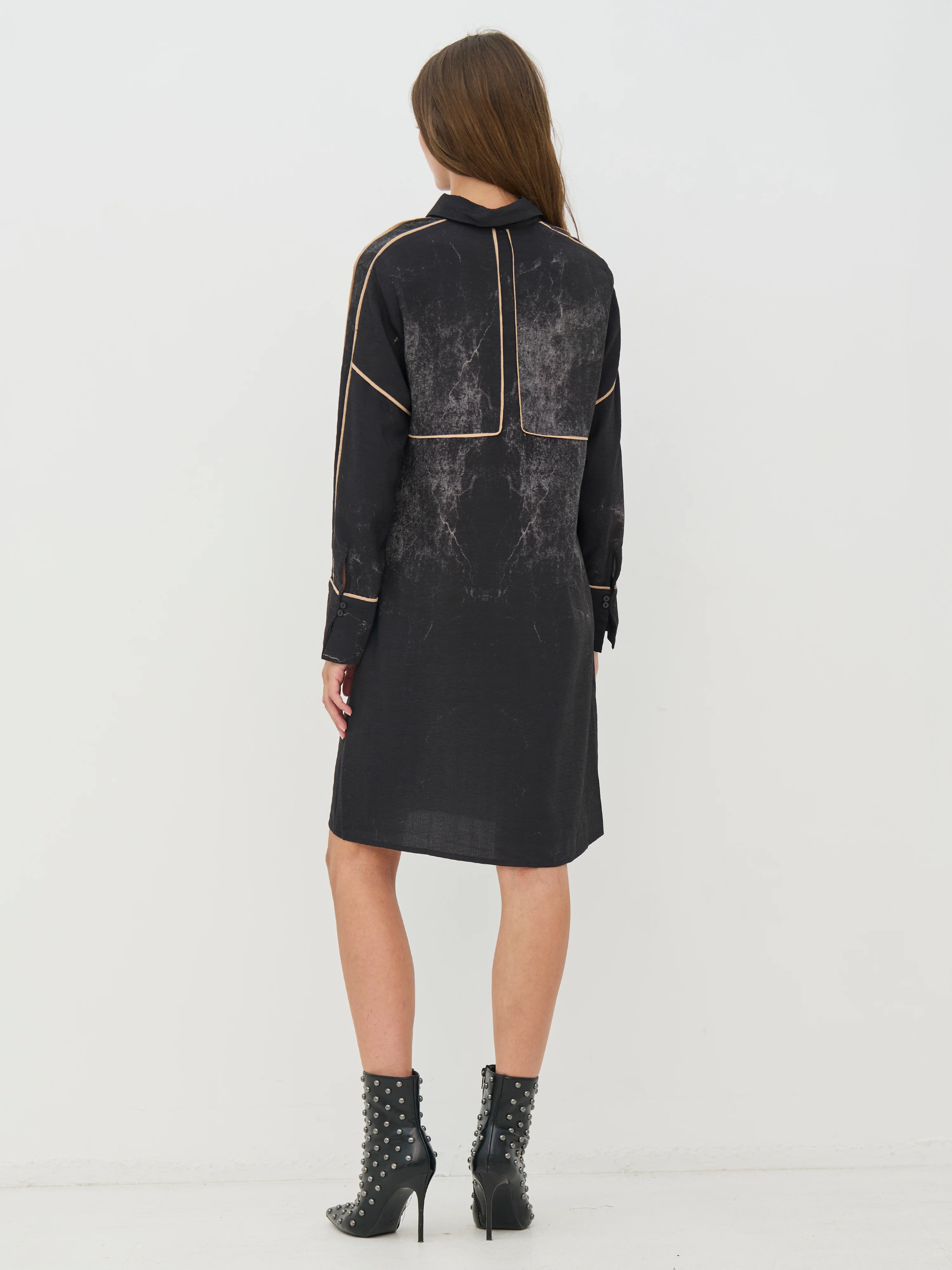 CREOLA Dress - Black mix - Image 5