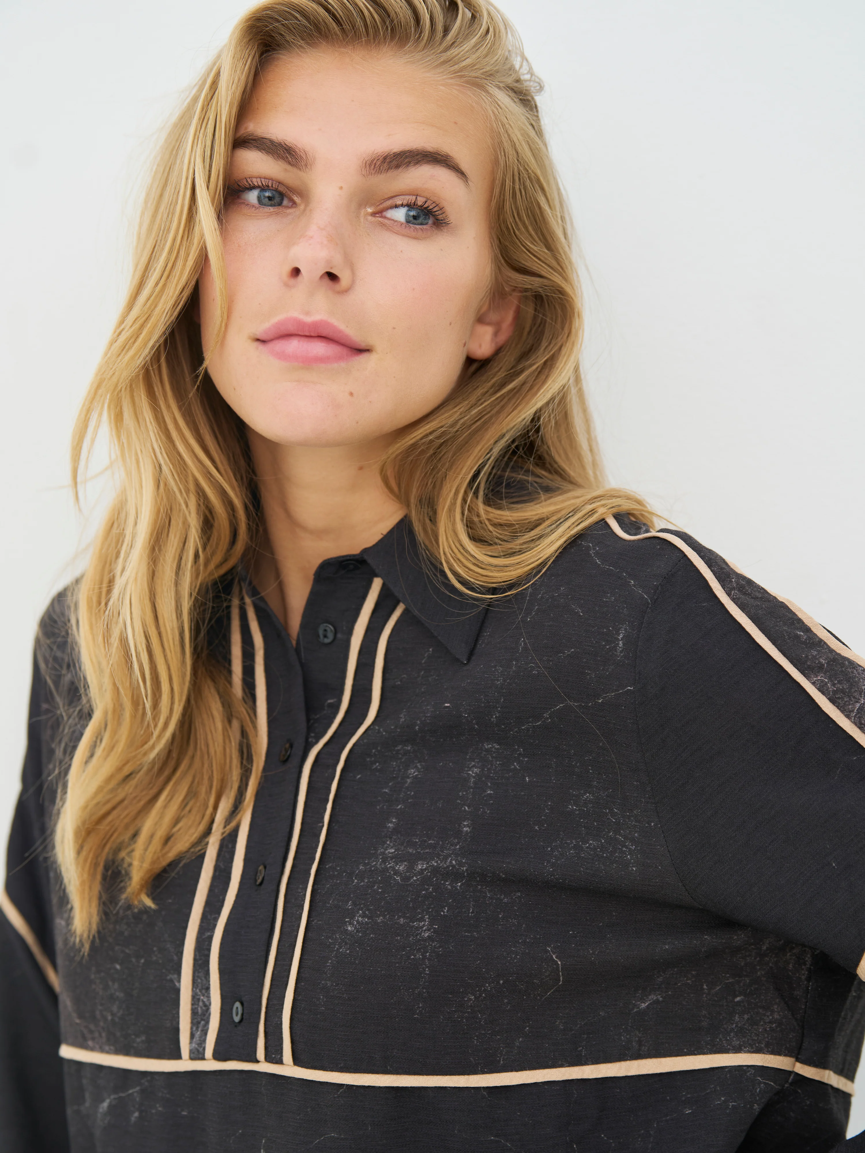 CREOLA Shirt - Black mix - Image 4