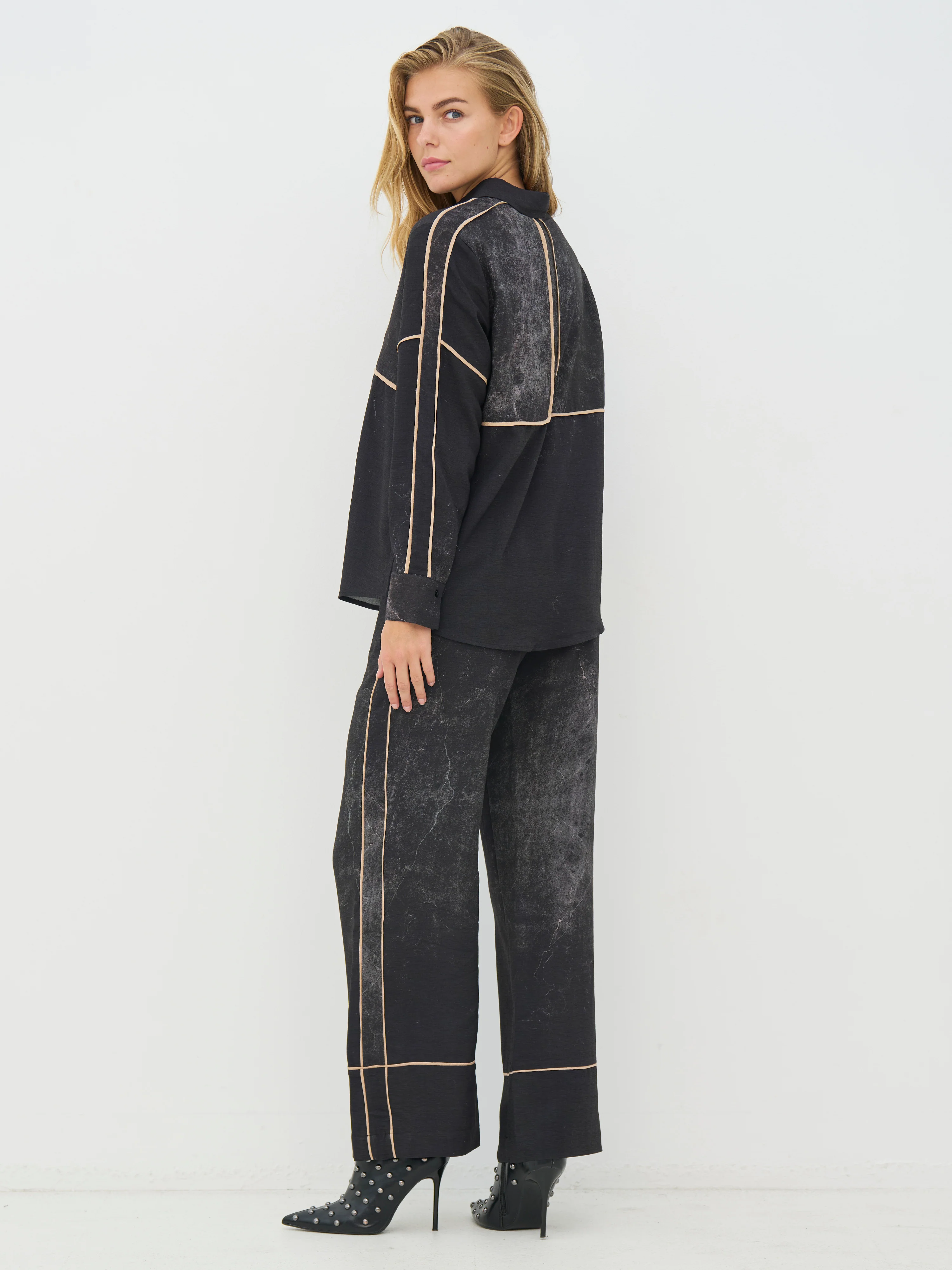 CREOLA Shirt - Black mix - Image 5