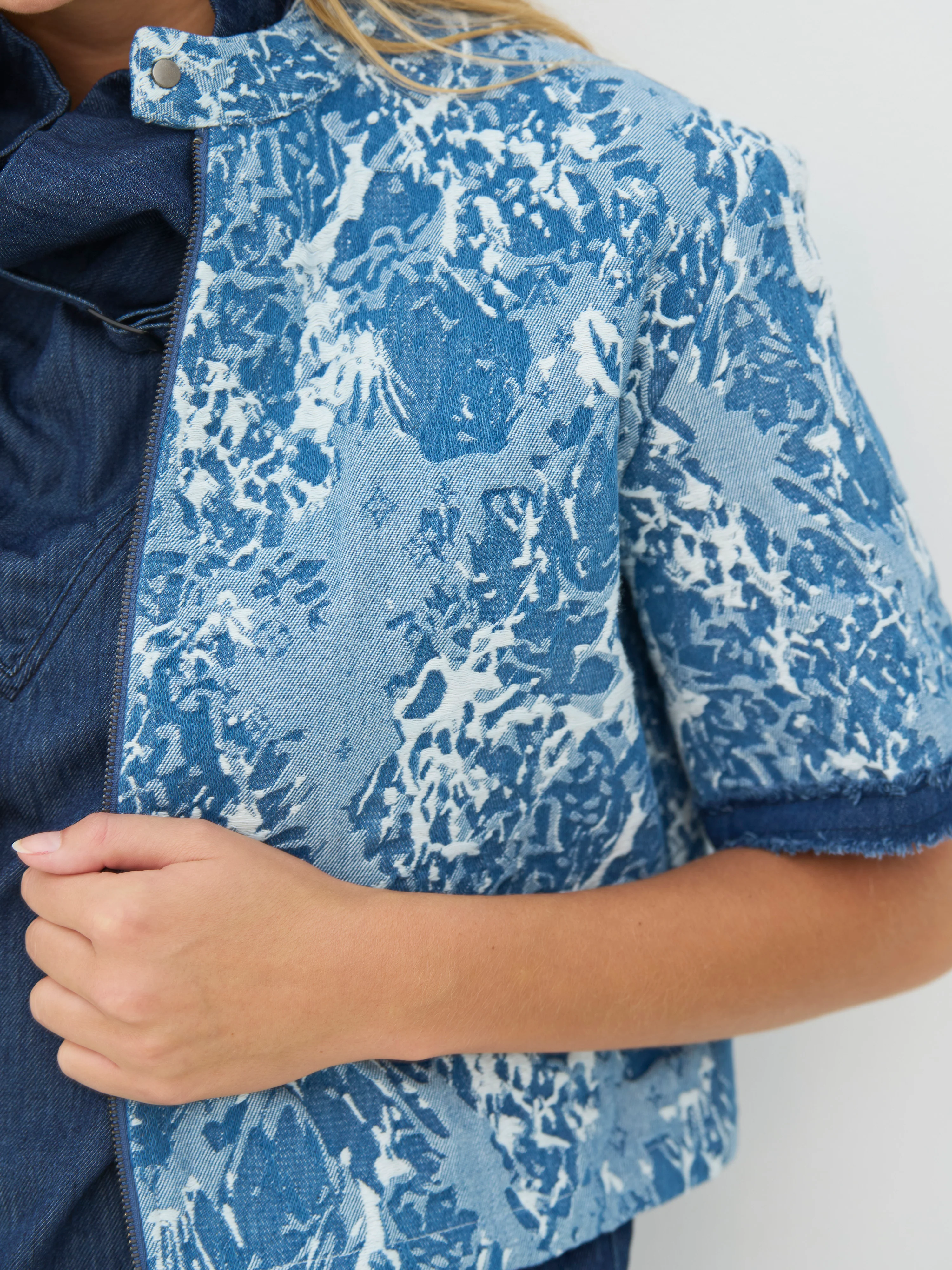 CHIA Jacket - Denim Mix - Image 4
