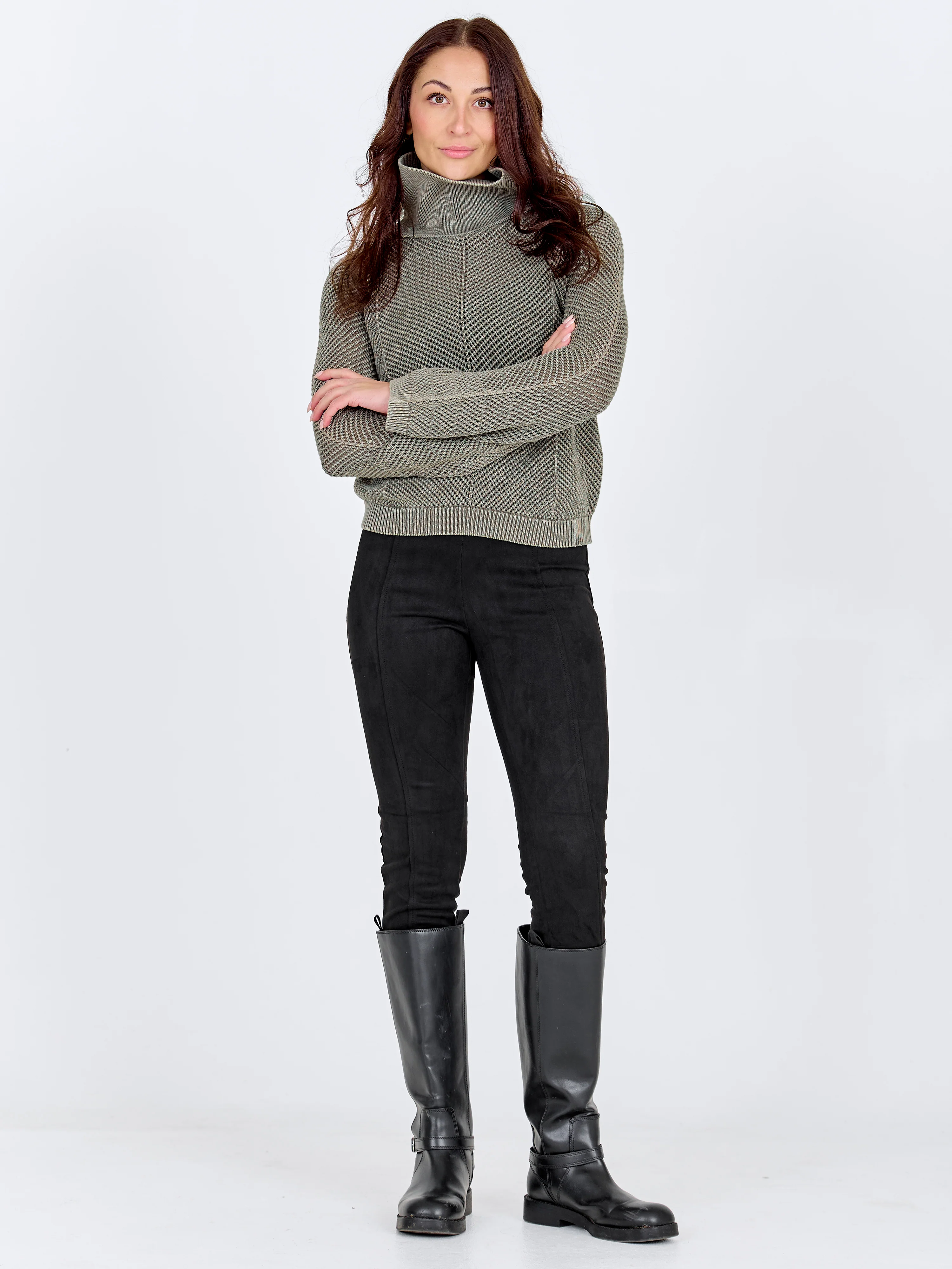 CAROLINE knit - Army - Image 3