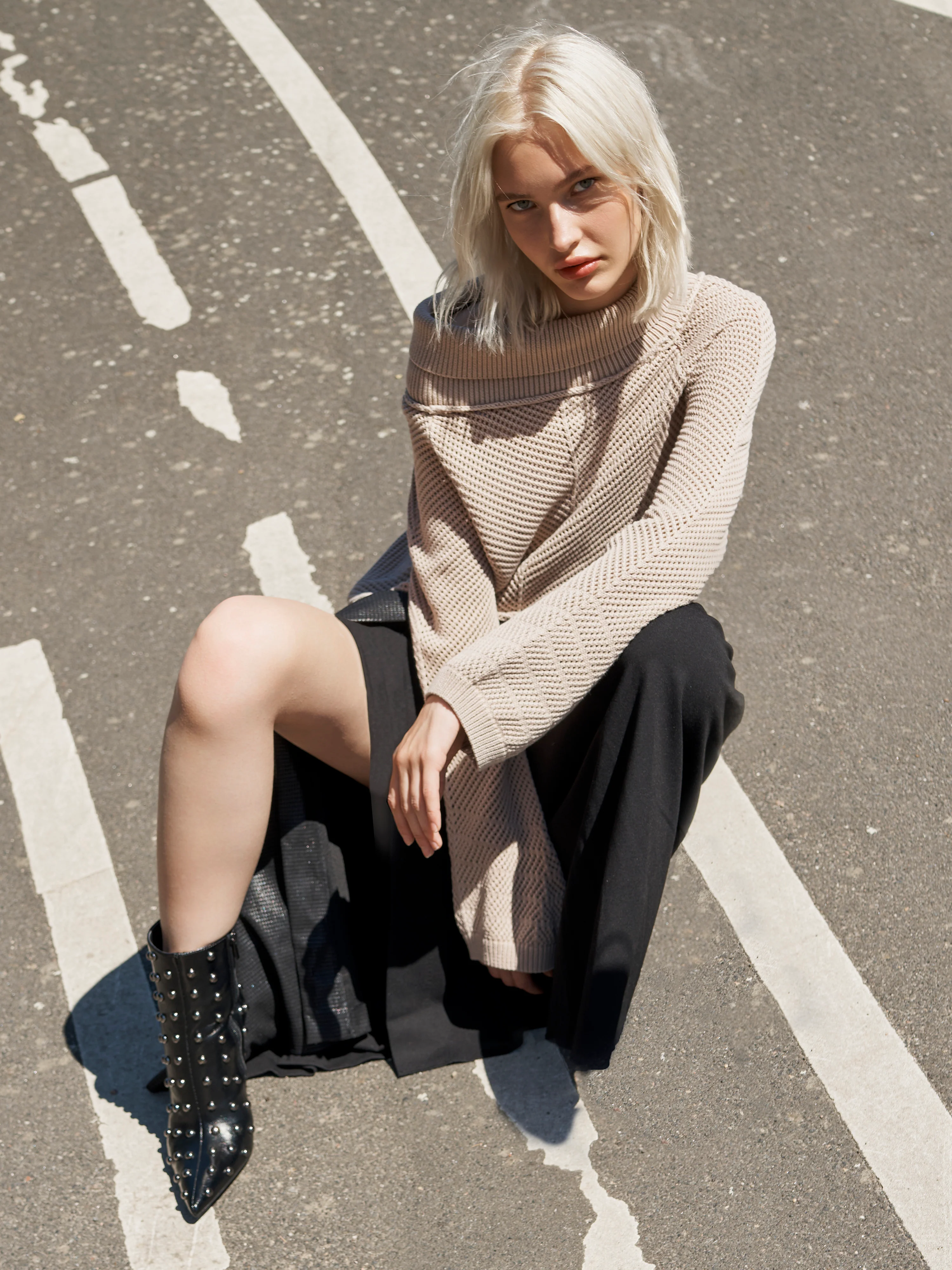 CAROLINE knit - Seasand - Image 7