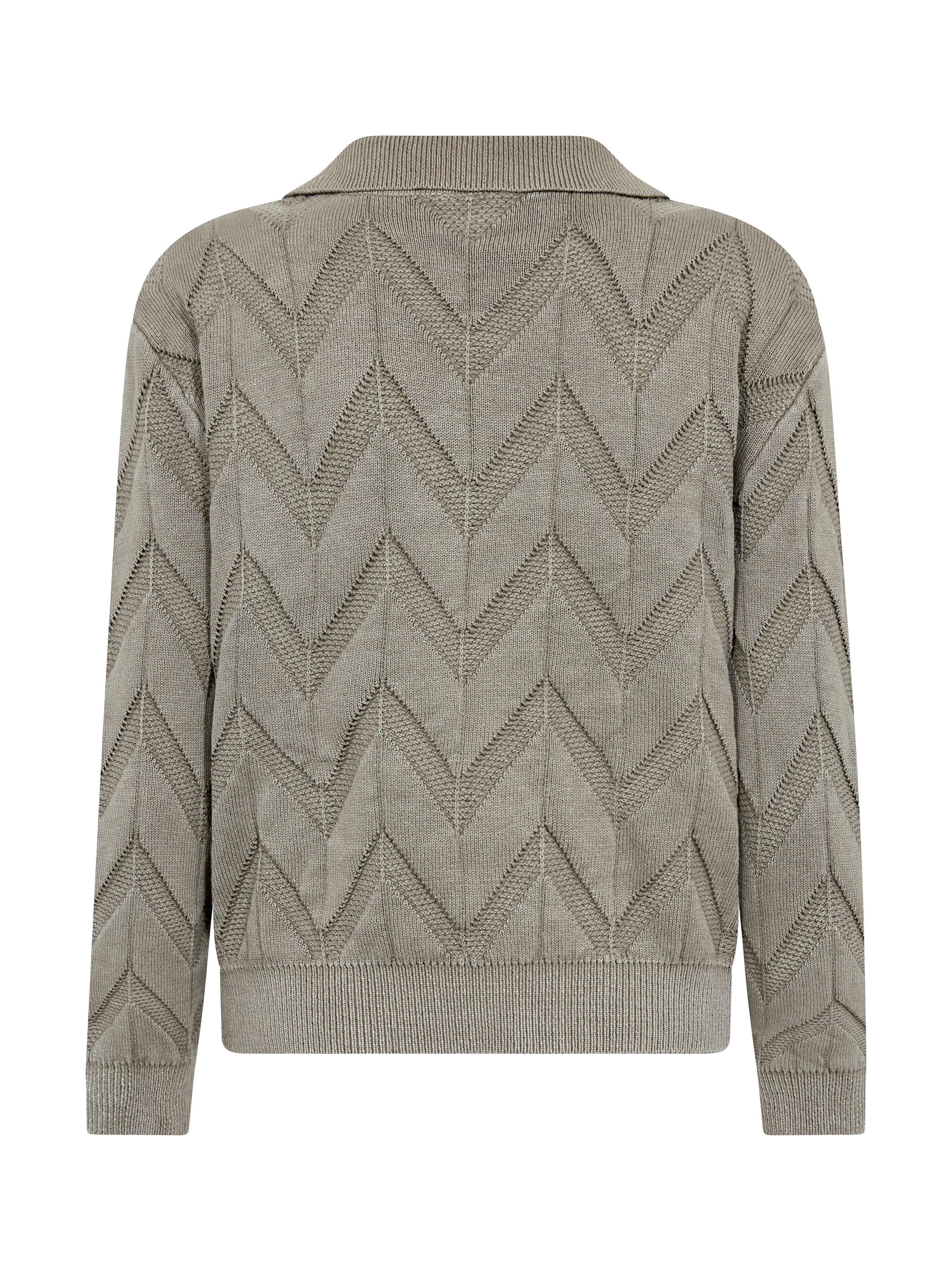 CAROLINE v-neck knit - Army - Image 7