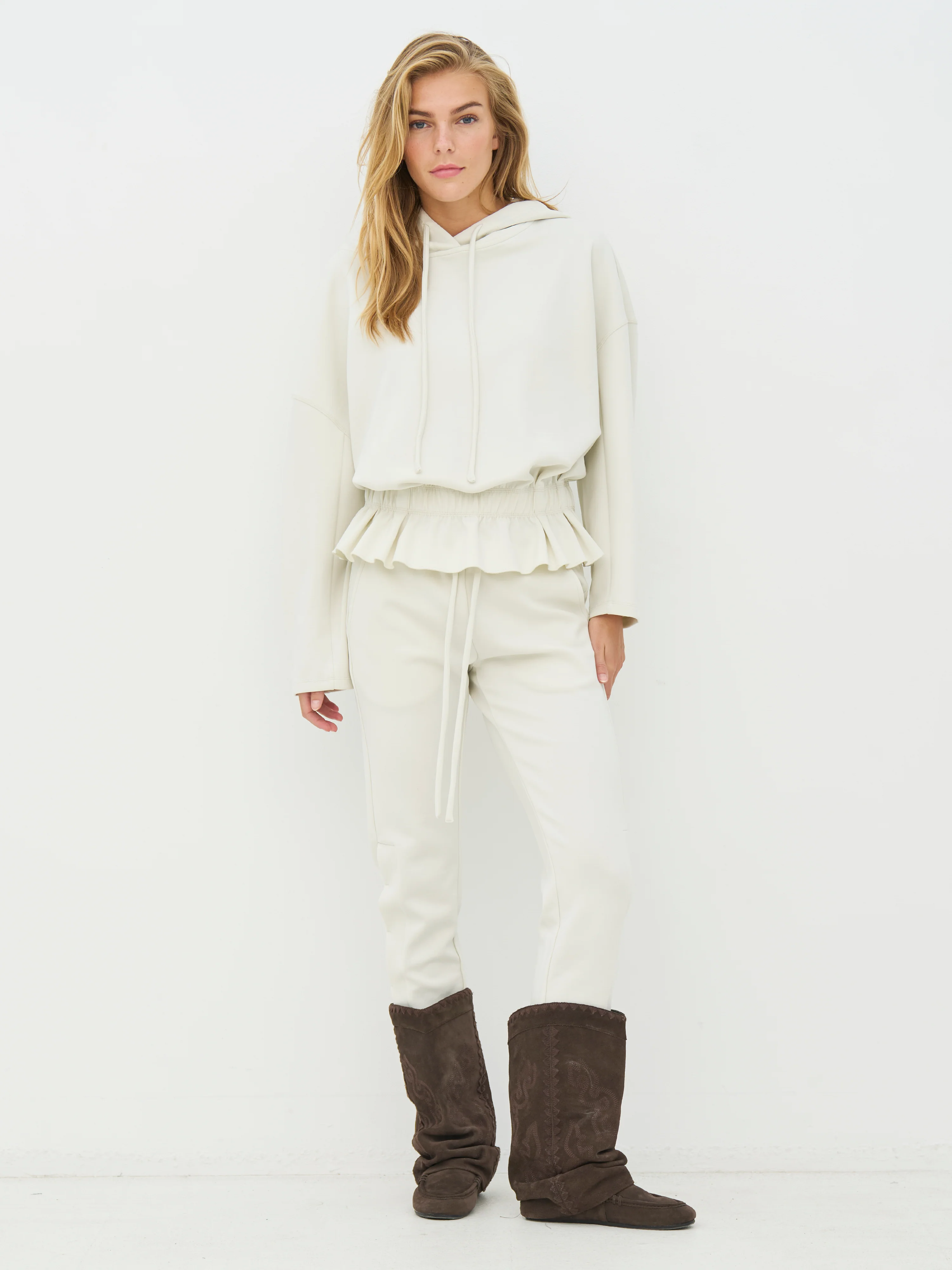 CORA Trousers - Bone - Image 2