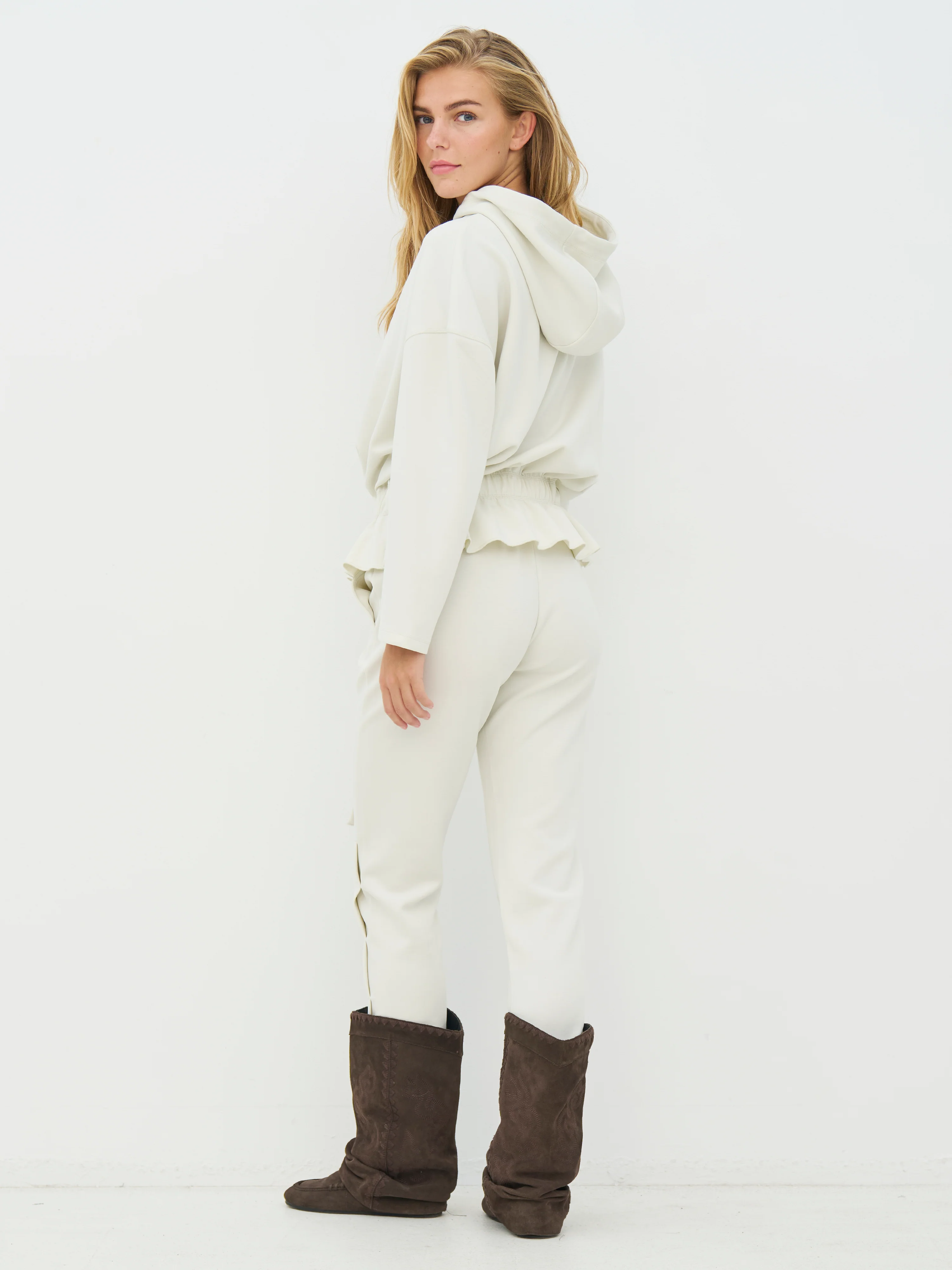 CORA Trousers - Bone - Image 5