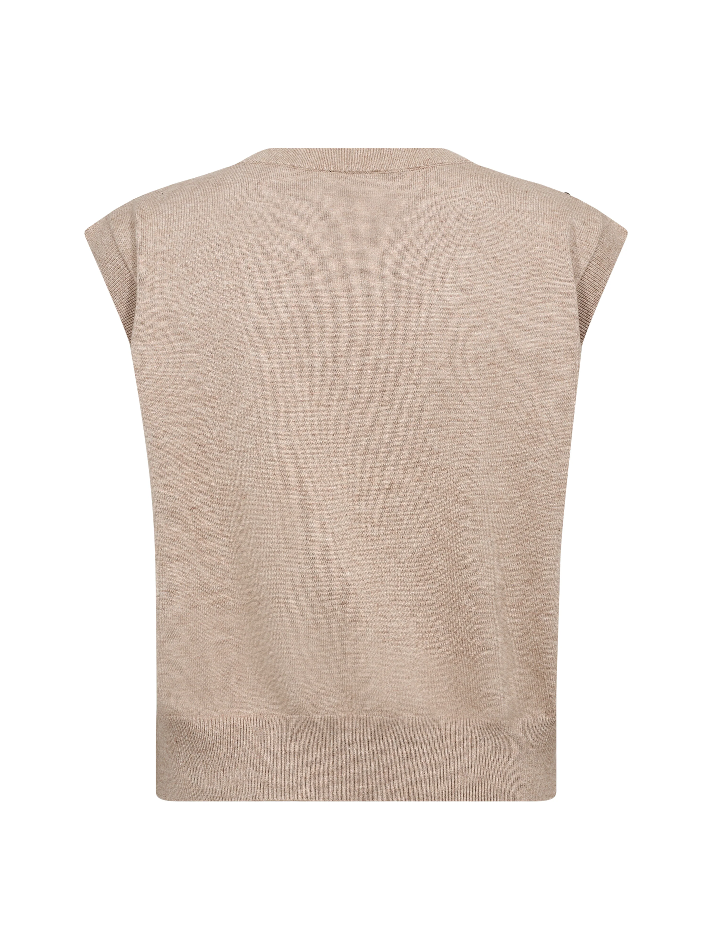 CHARLIE Vest knit - Seasand mix - Image 8