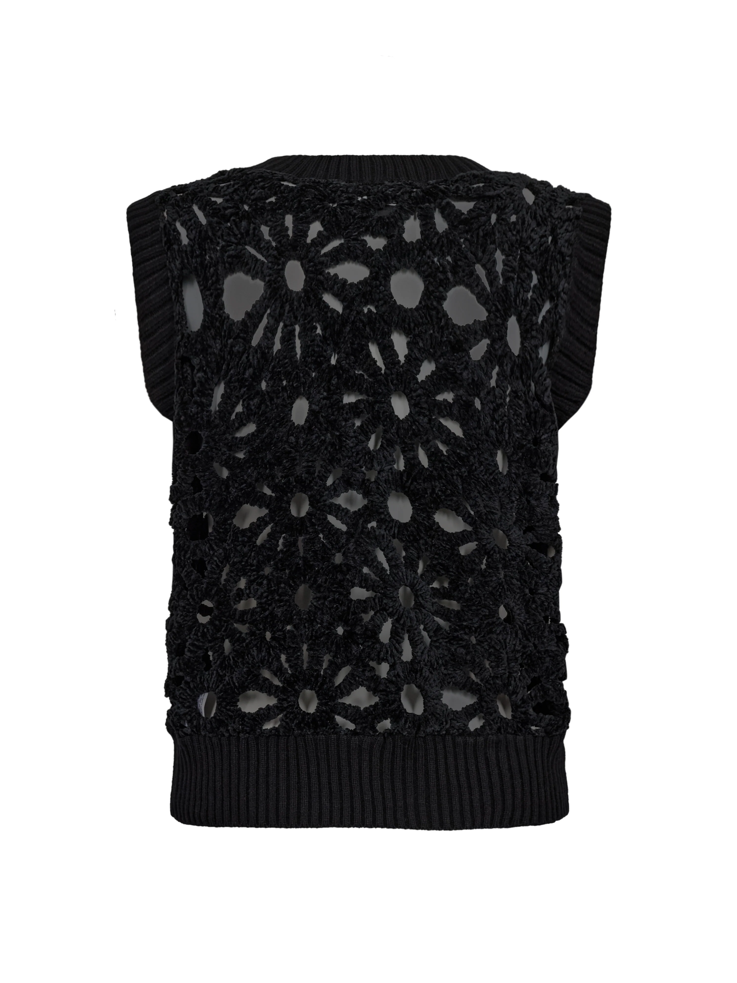 CELESTE Vest knit - Black - Image 6