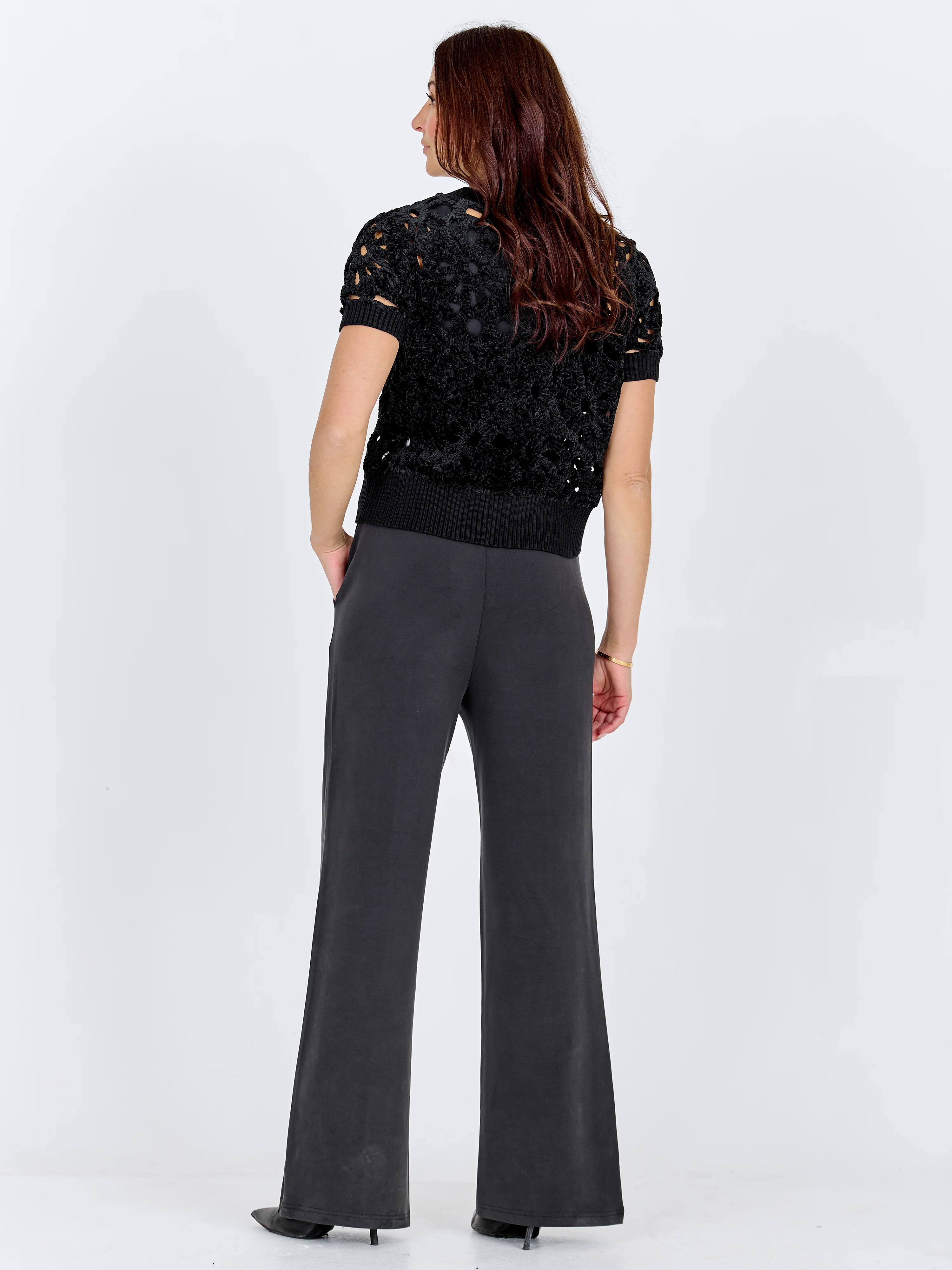 CELESTE Jacket knit - Black - Image 4