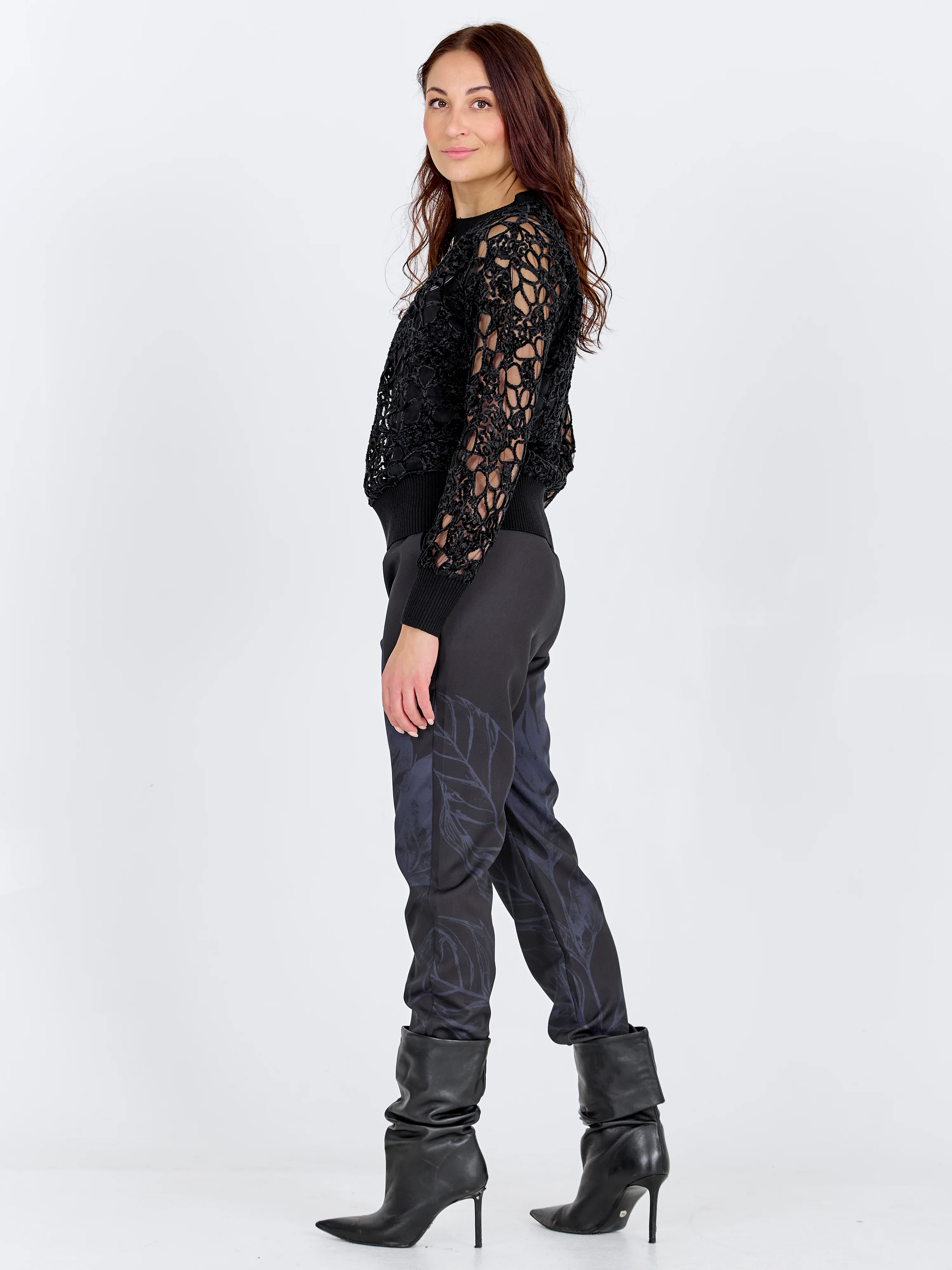 Celeste Blouse knit - Black - Image 4