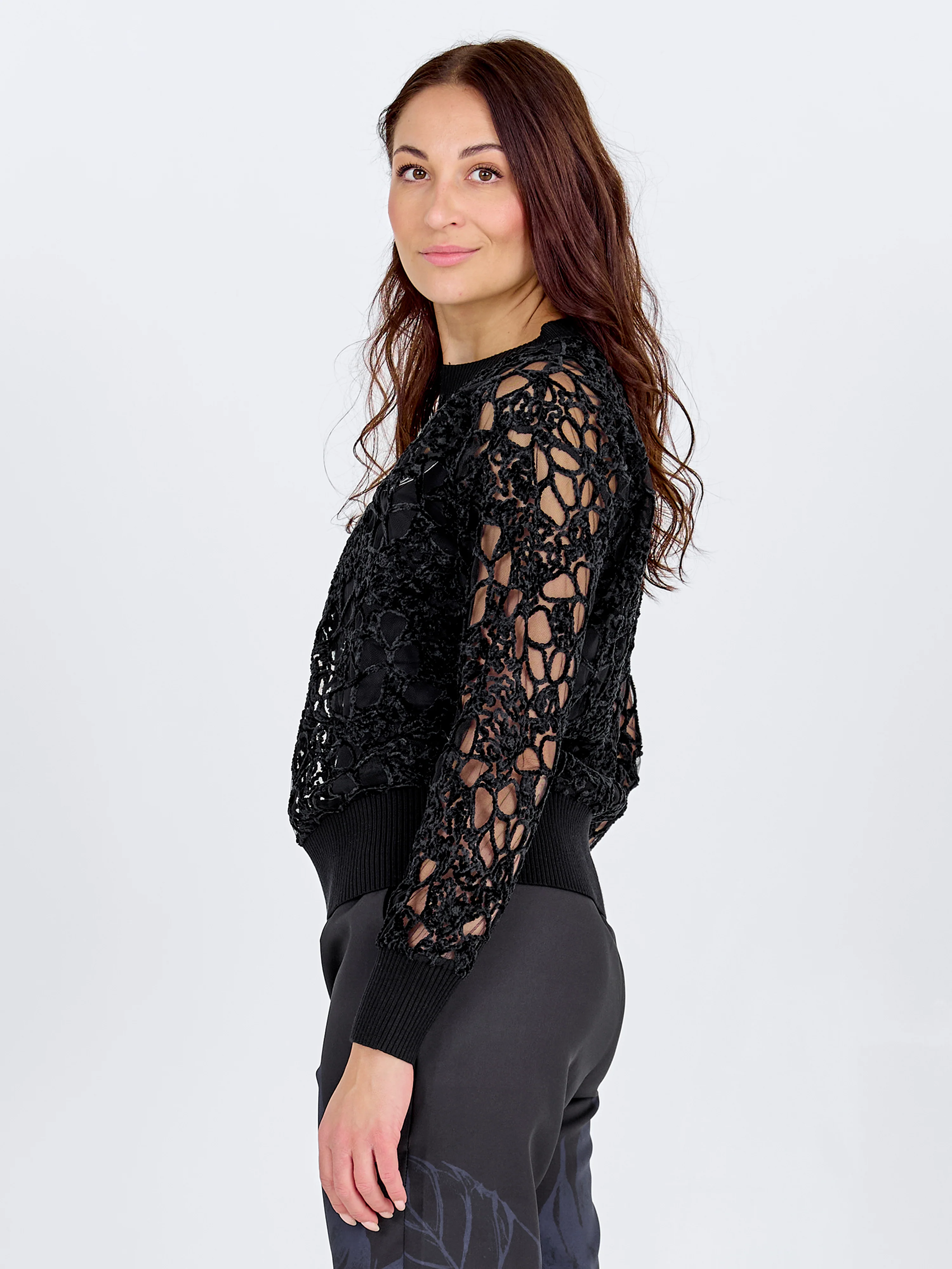 Celeste Blouse knit - Black - Image 5