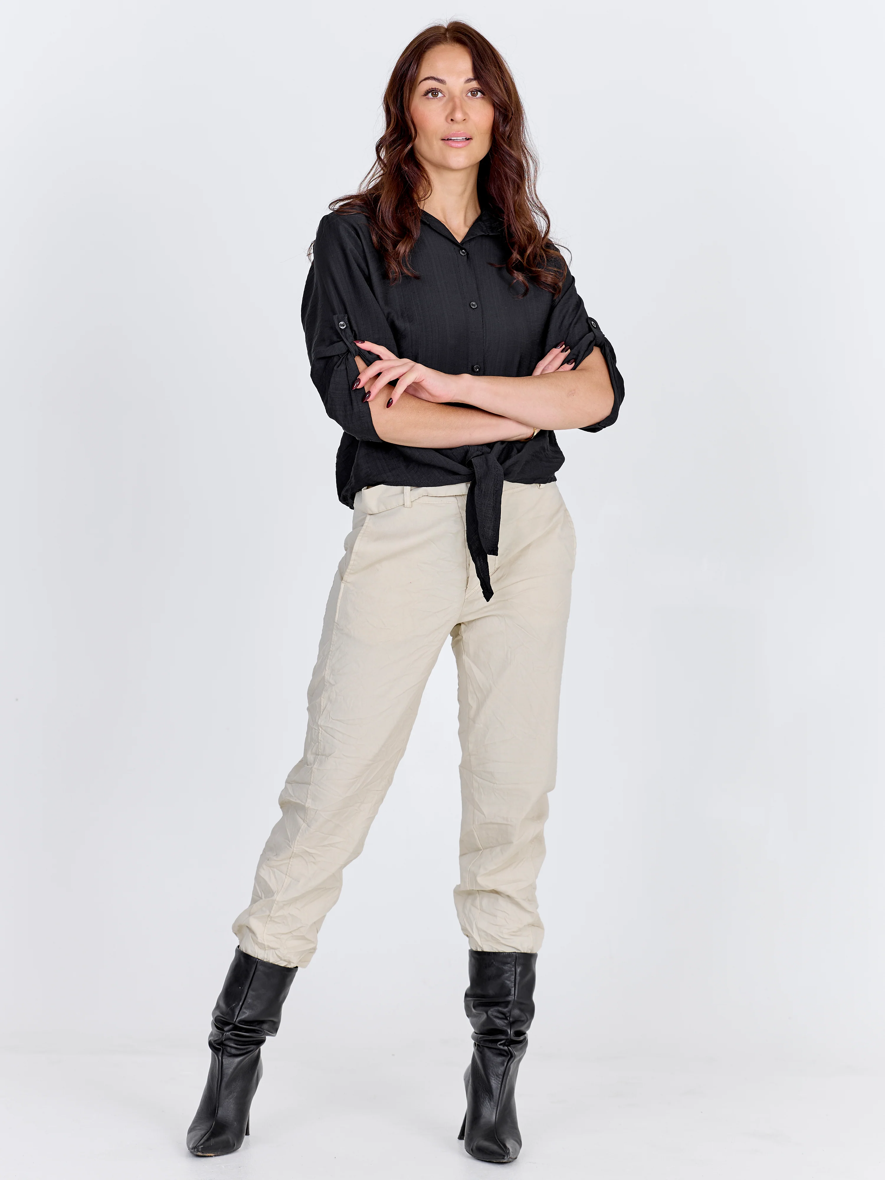CAITLIN Shirt - Black - Image 5