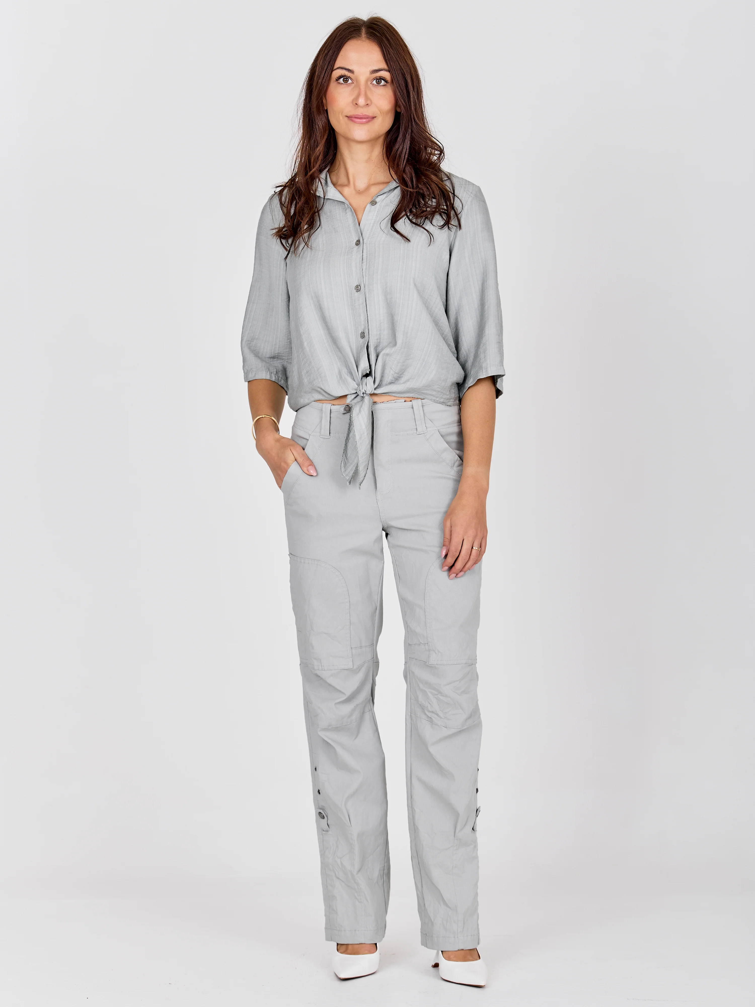 CAITLIN Shirt - Blue Mint - Image 4