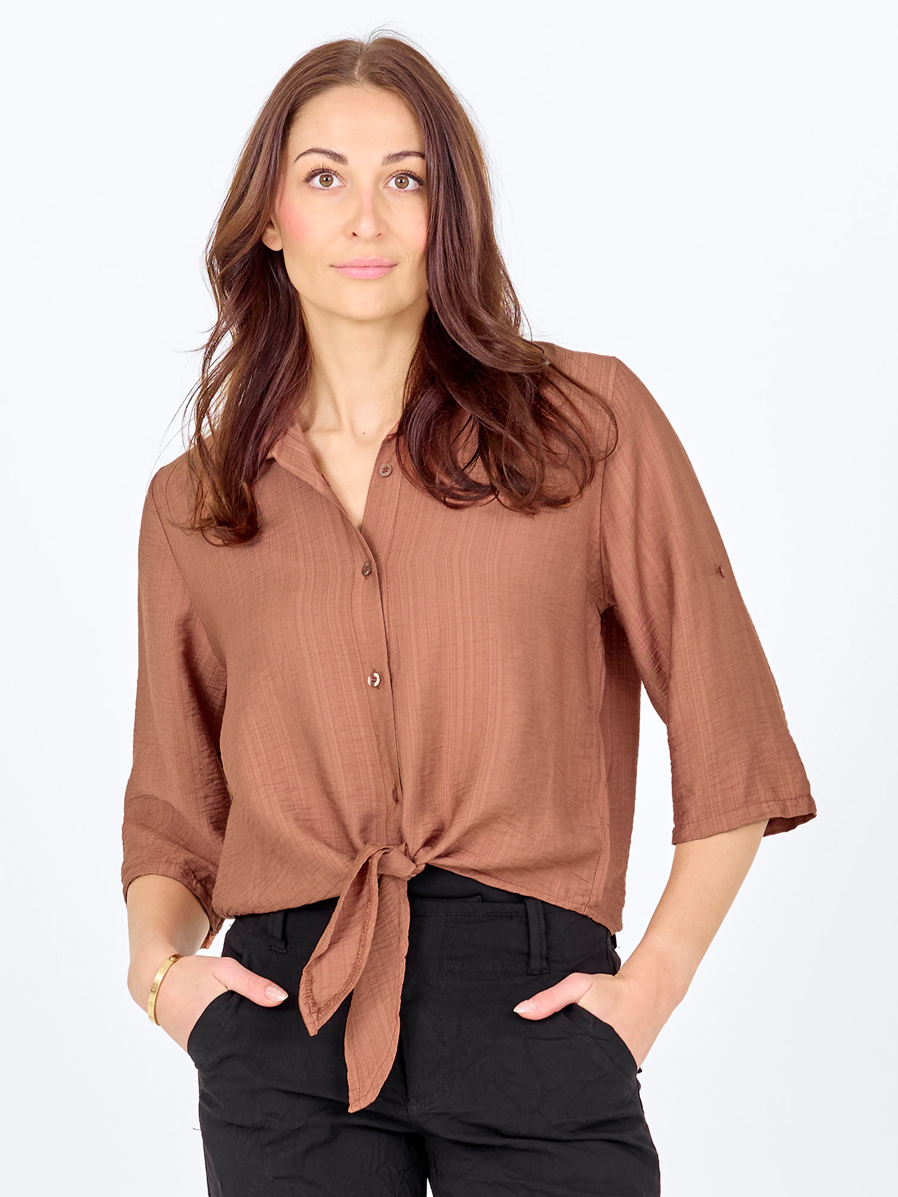 CAITLIN Shirt - Marsala - Image 2