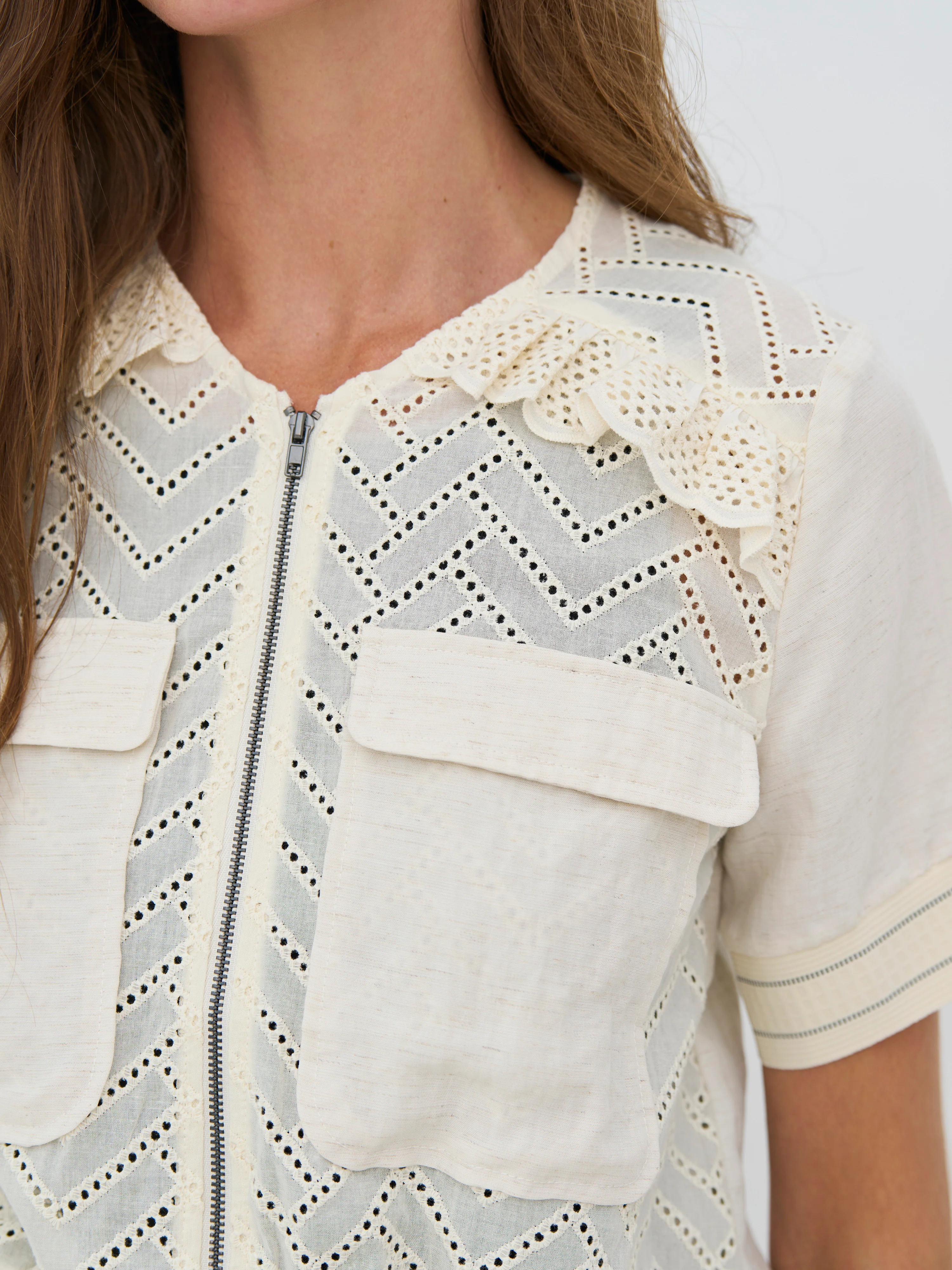 CONNIE Jacket - Bone - Image 4