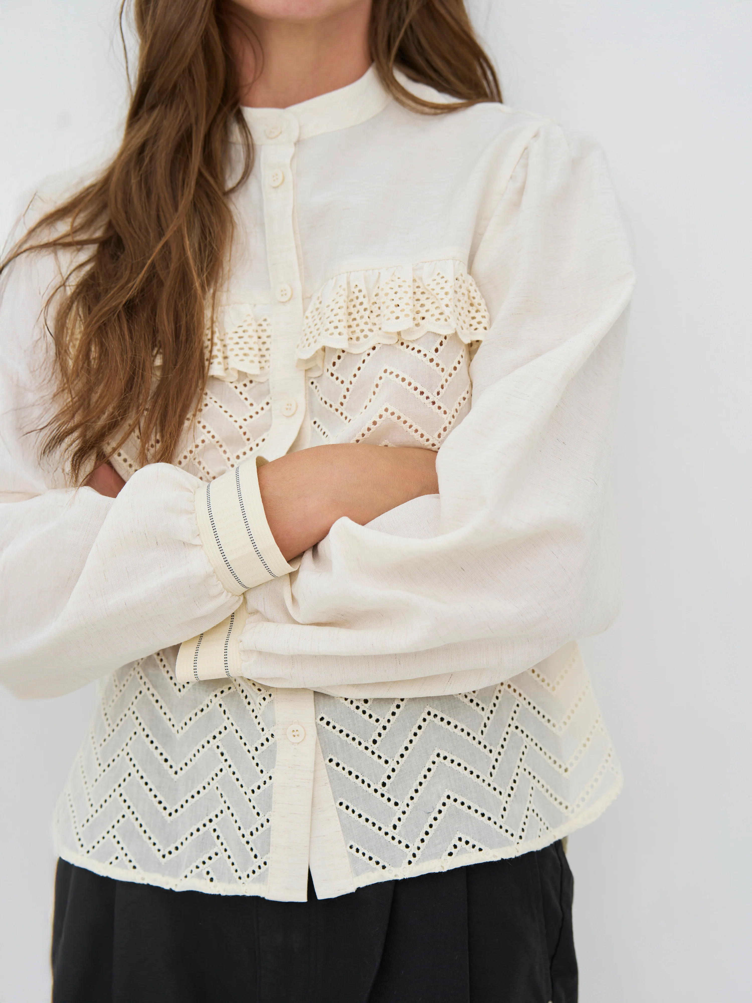 CONNIE Shirt - Bone - Image 4