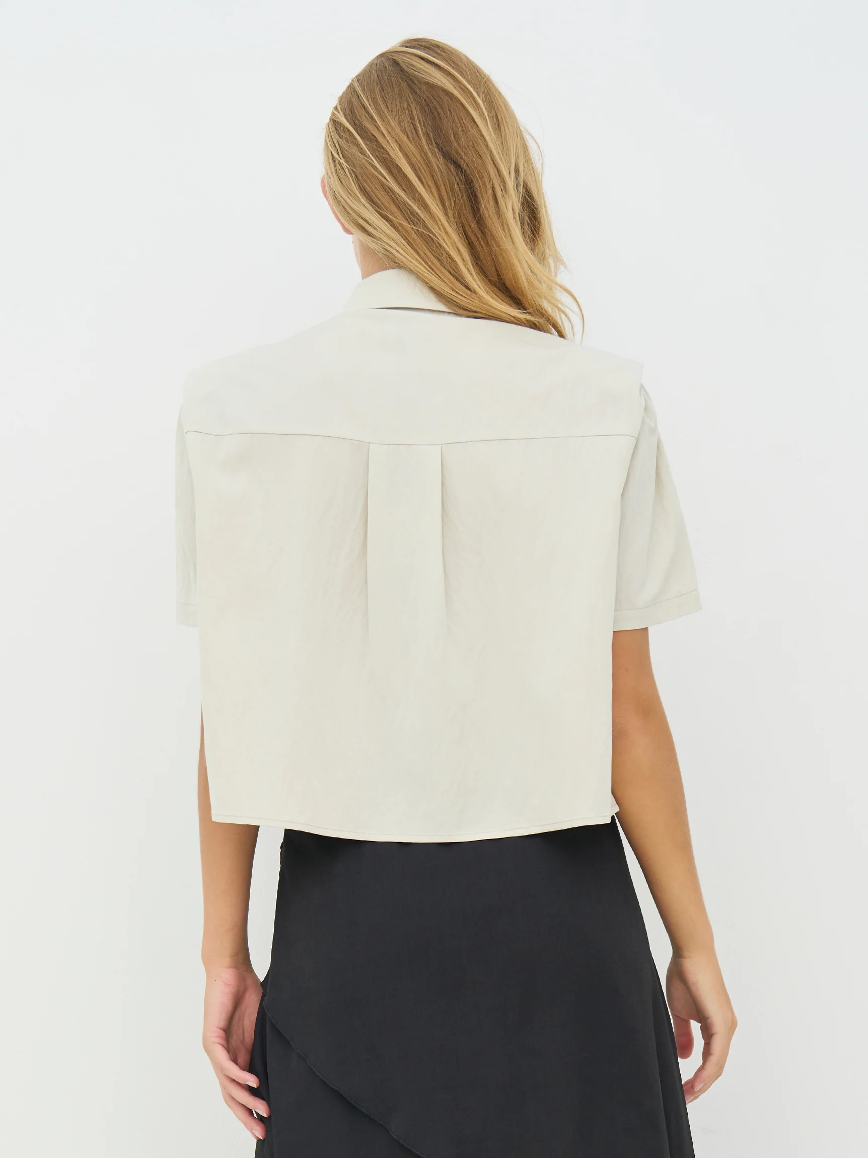 CANSU Bolero jacket - Bone - Image 6