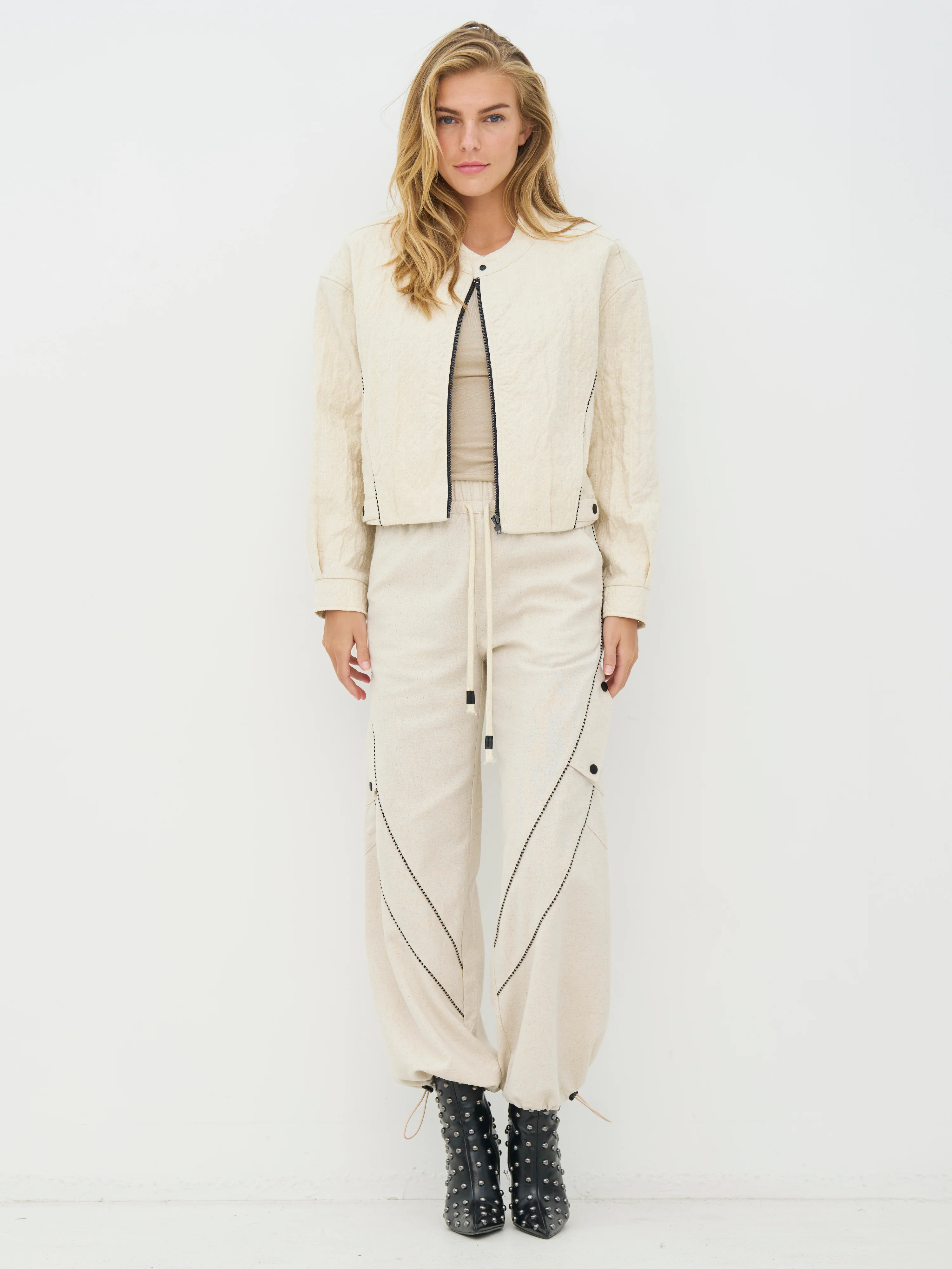CERISE Trousers - Bone - Image 2