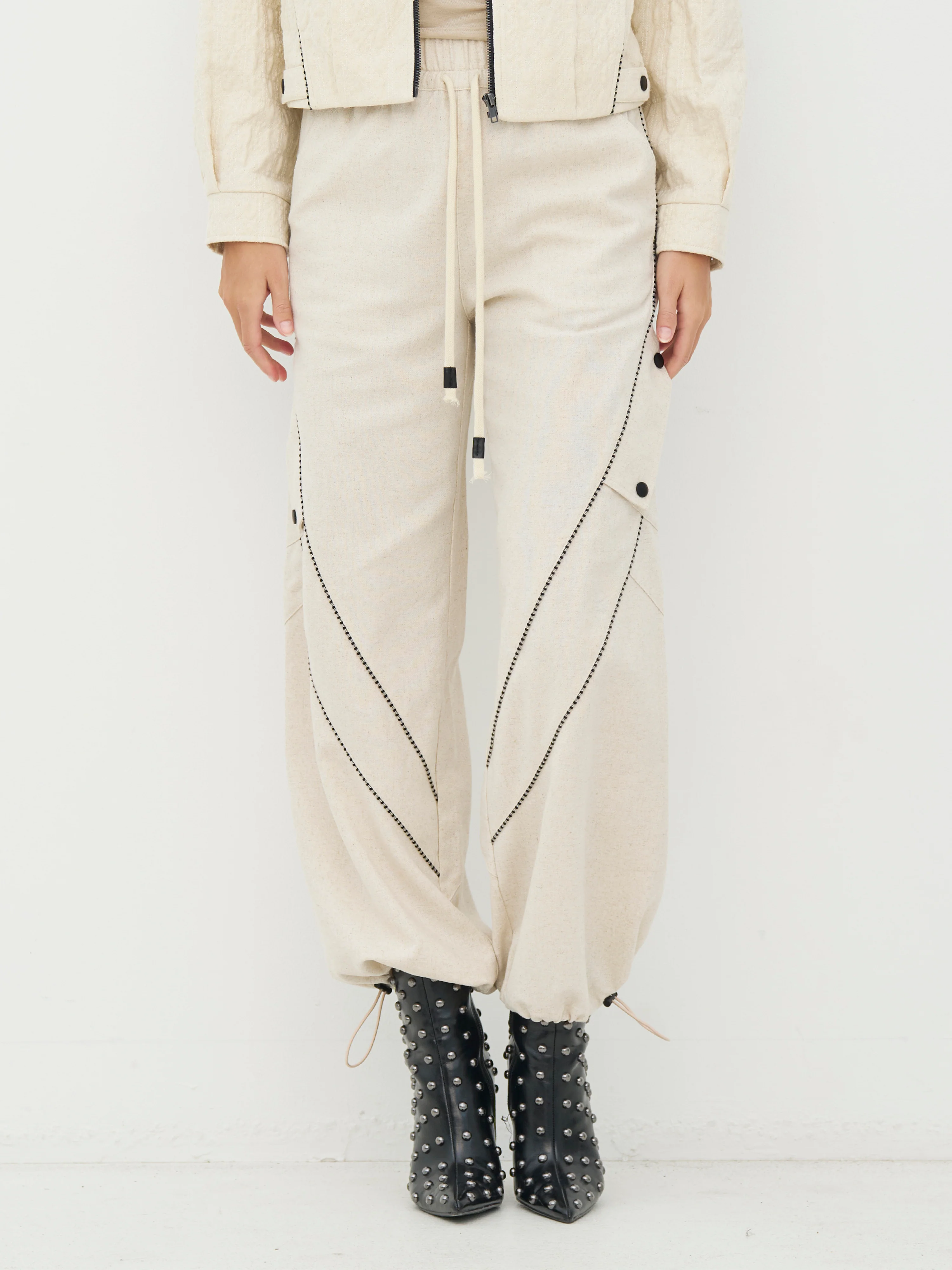 CERISE Trousers - Bone - Image 3