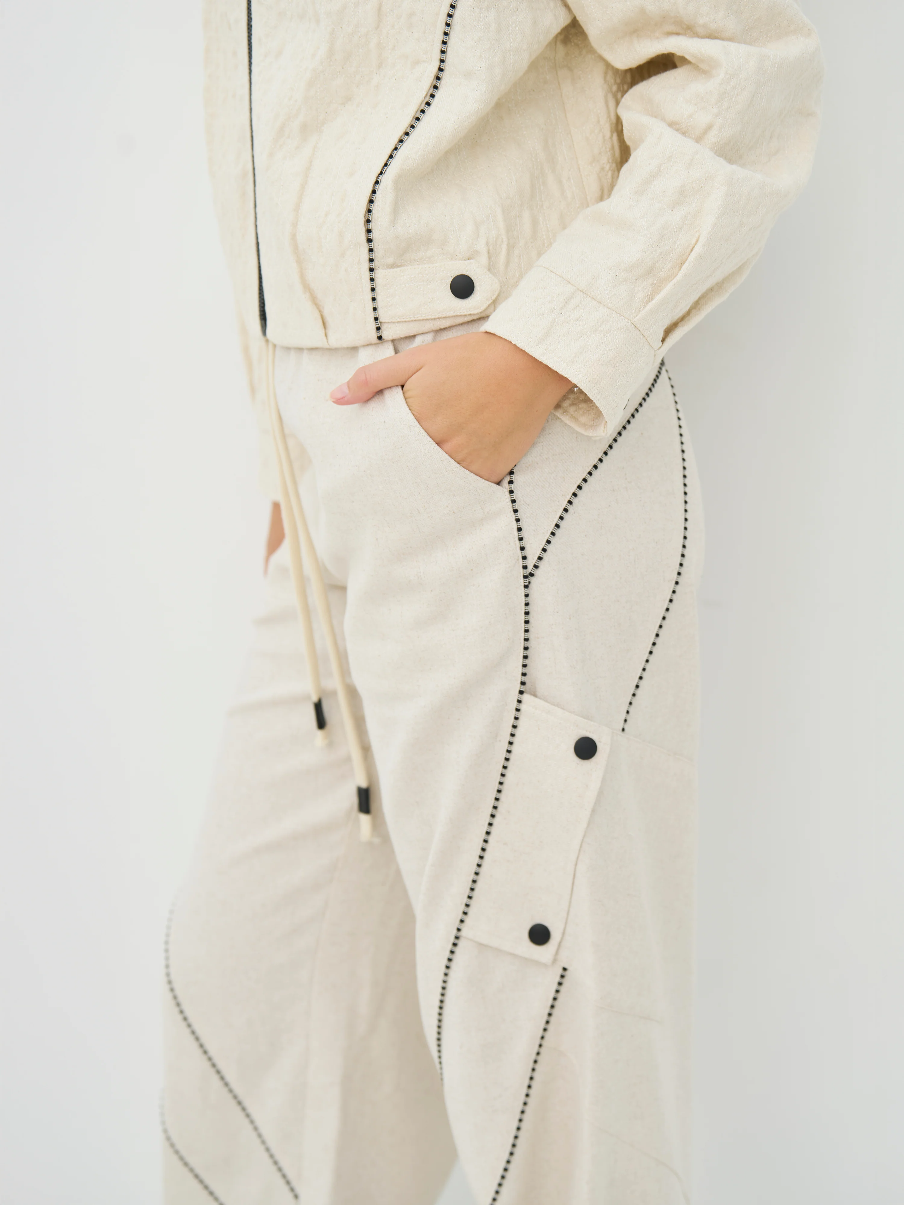 CERISE Trousers - Bone - Image 4