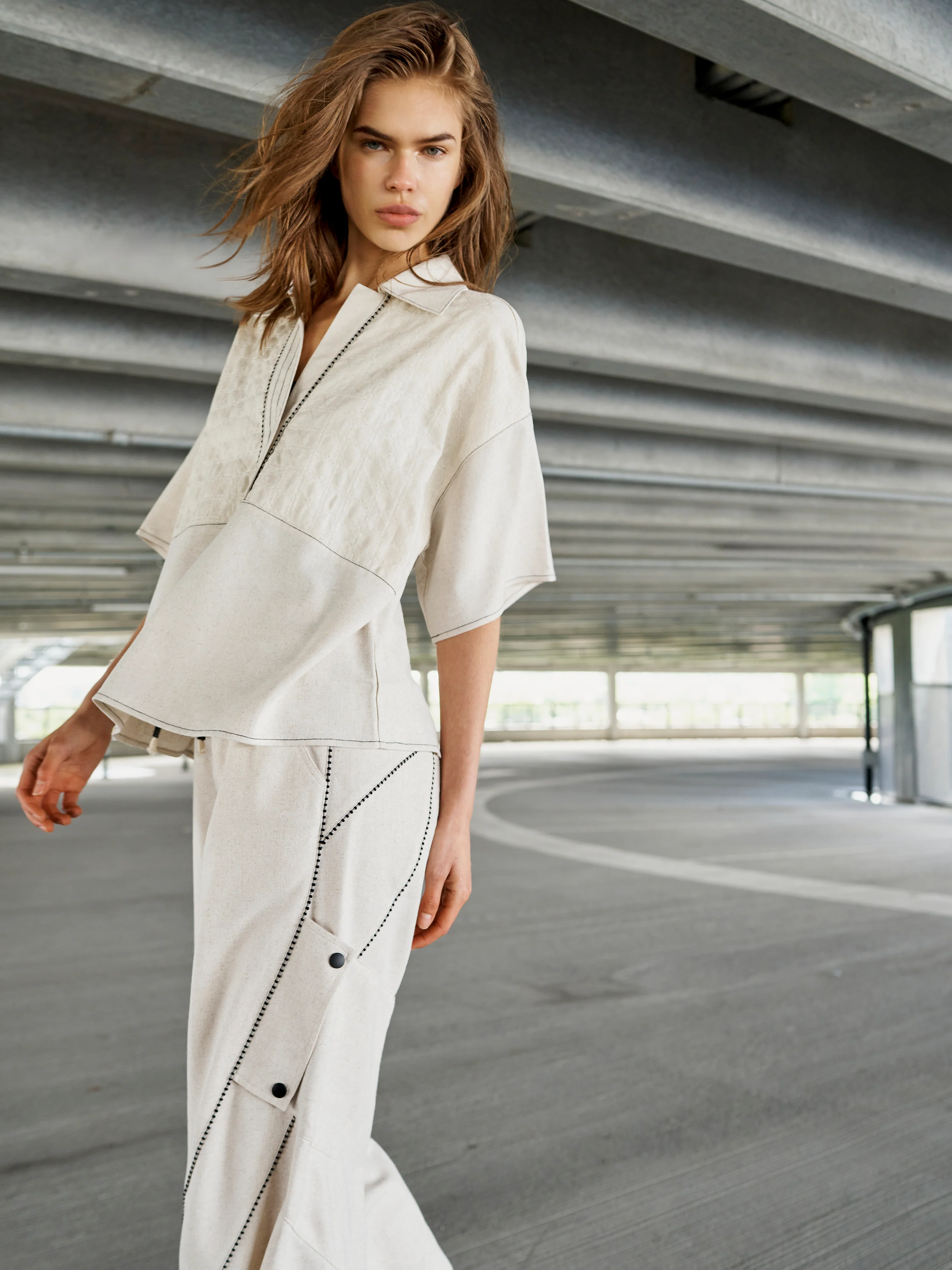 CERISE Trousers - Bone - Image 9