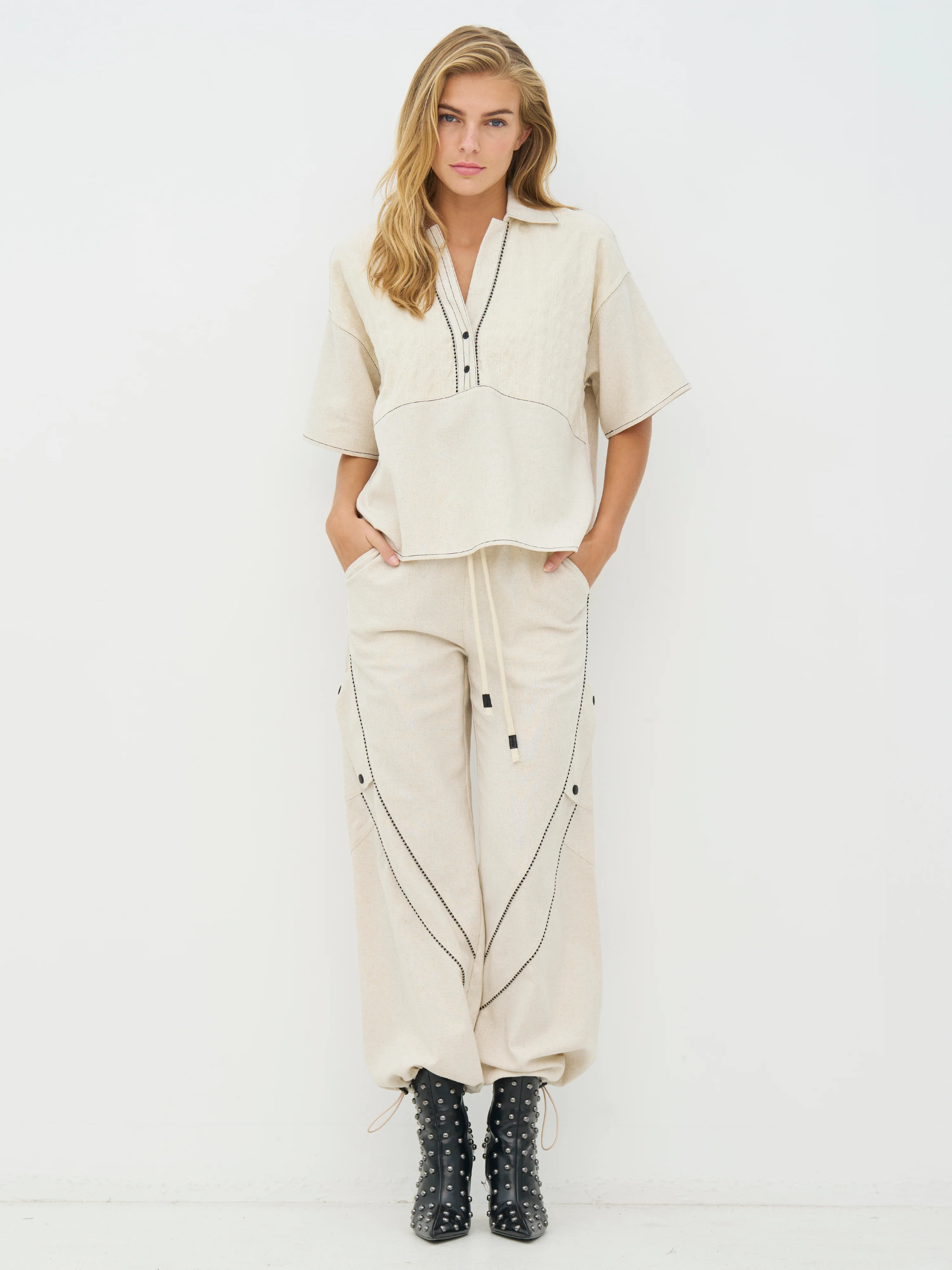 CERISE Top - Bone - Image 3
