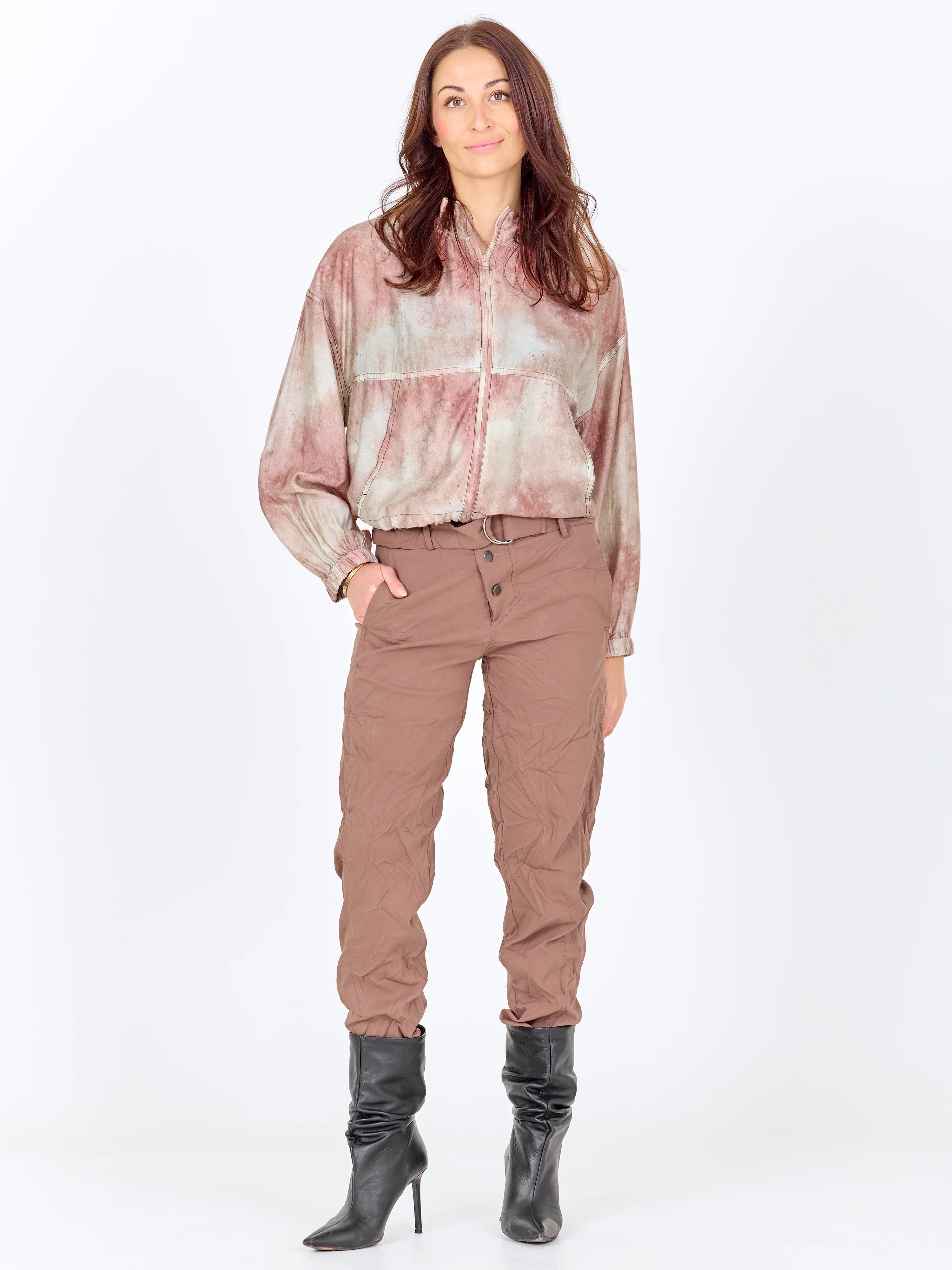 CLEOPATRA Jacket - Marsala mix - Image 3
