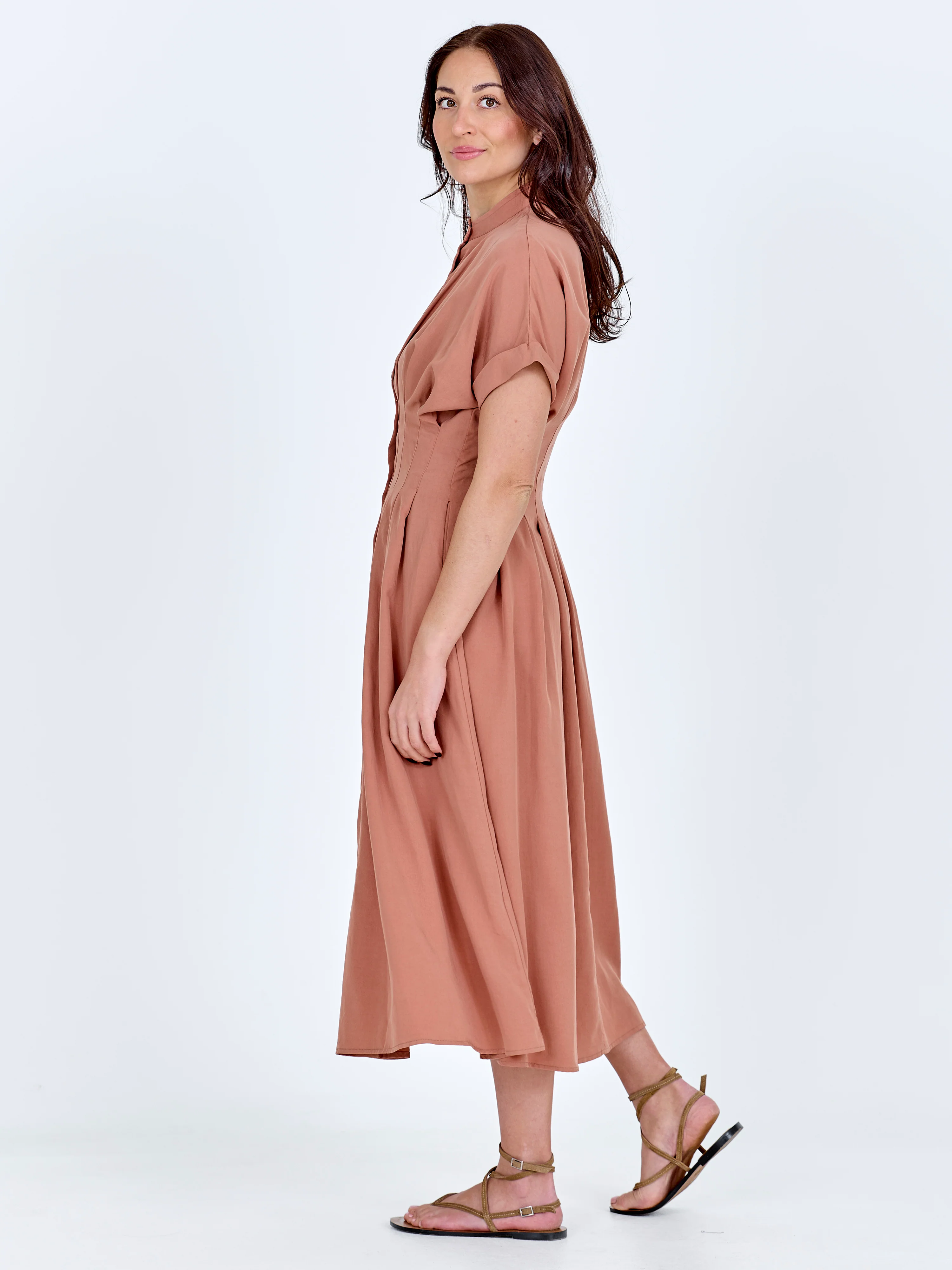 CAMBRIA Dress - Marsala - Image 3