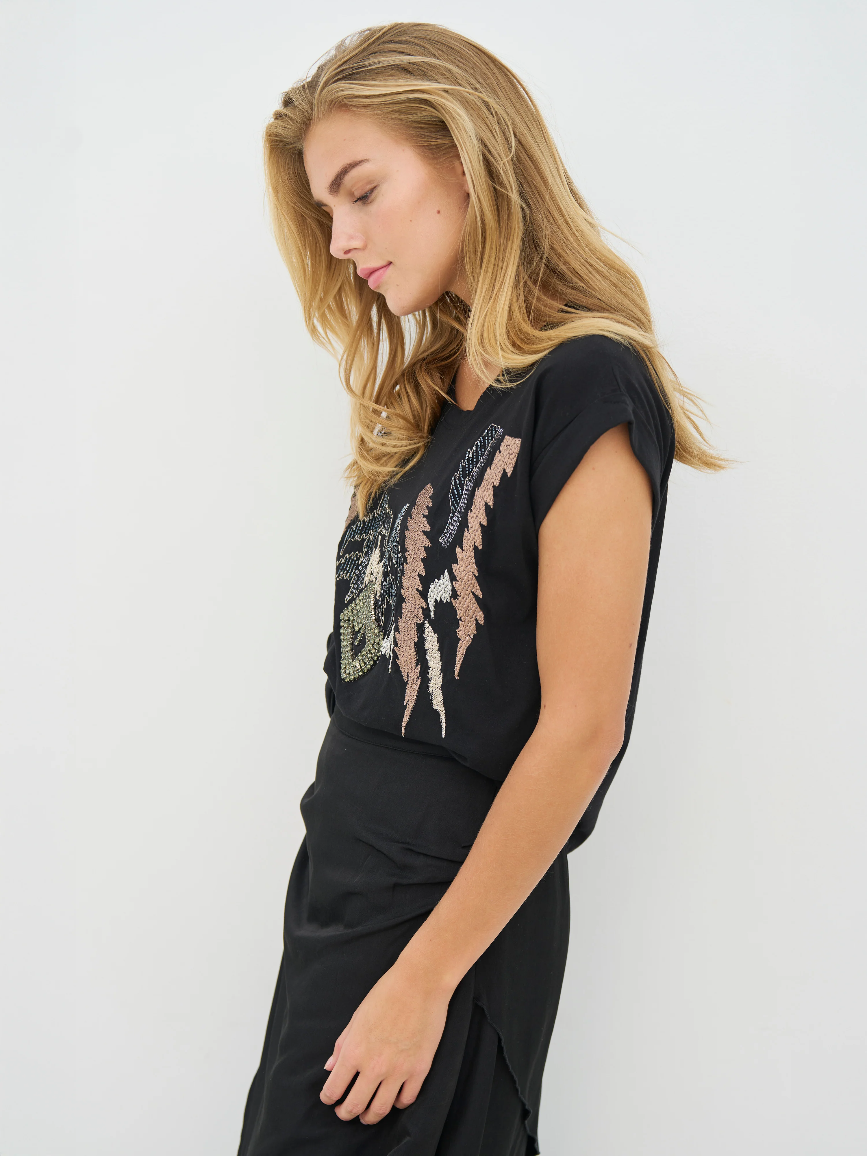 CLARISSA Tee - Marsala mix - Image 4
