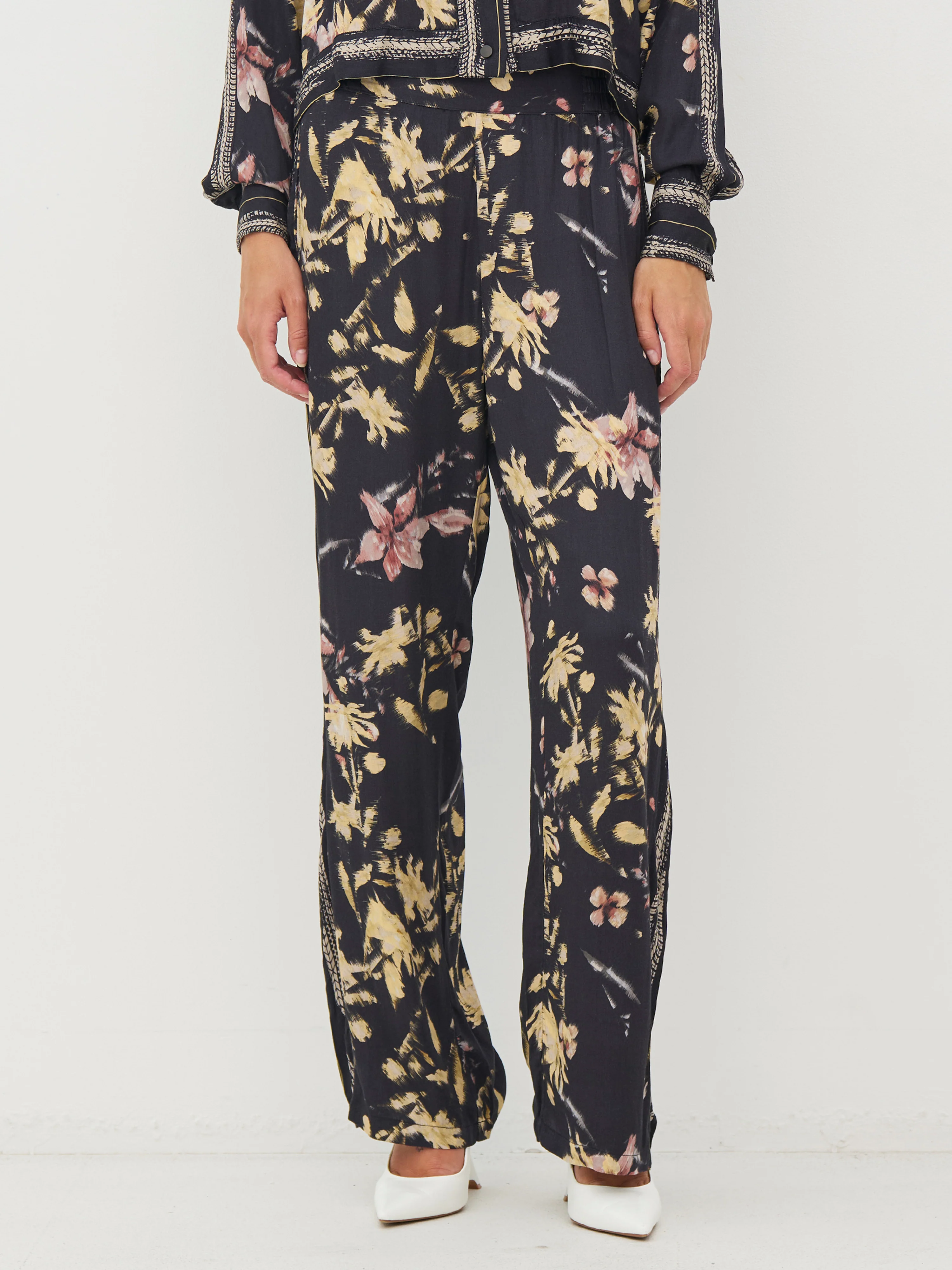 CARA Trousers - Black mix - Image 4
