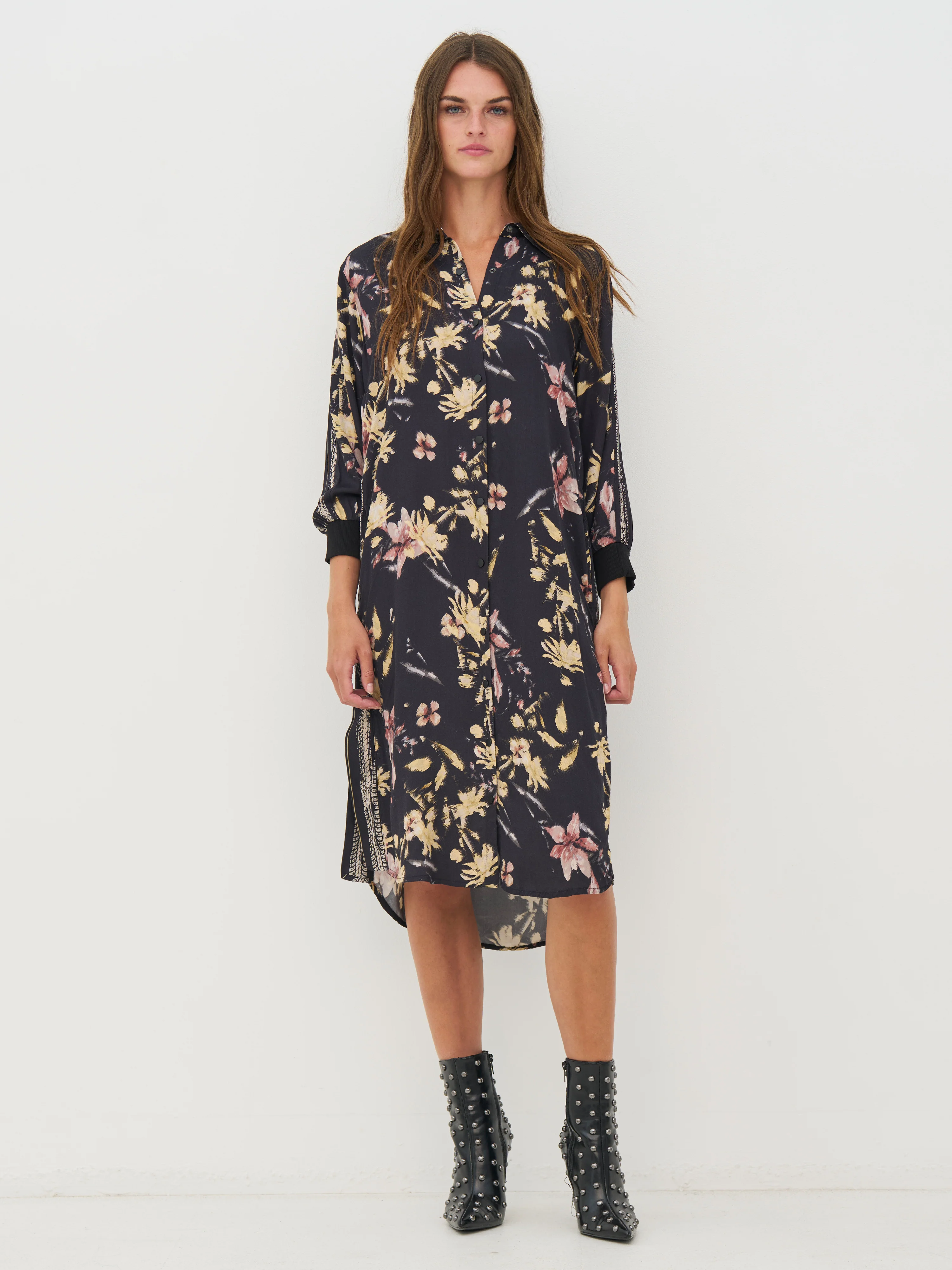 CARA Dress - Black mix - Image 2
