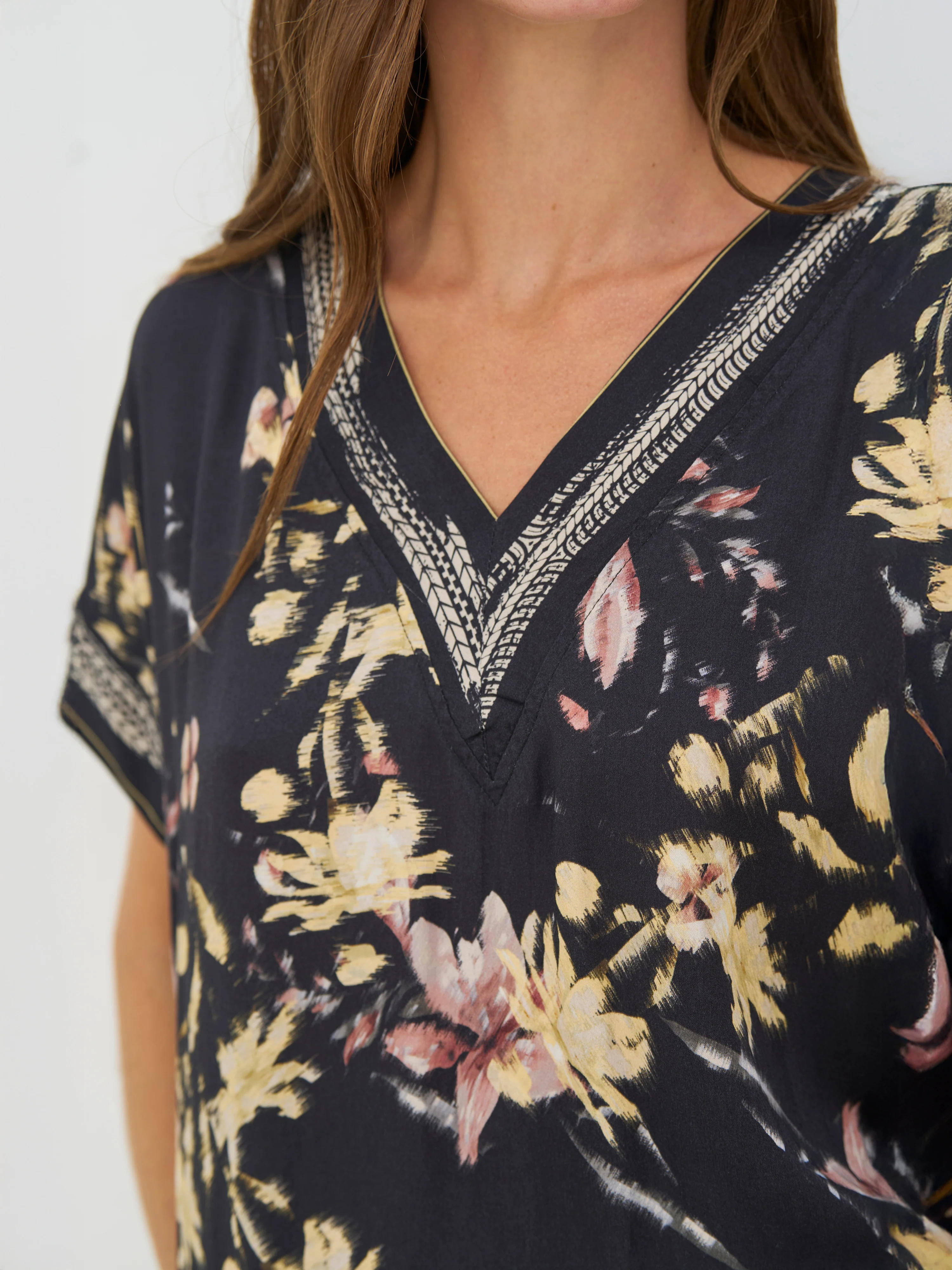 CARA Blouse - Black mix - Image 4