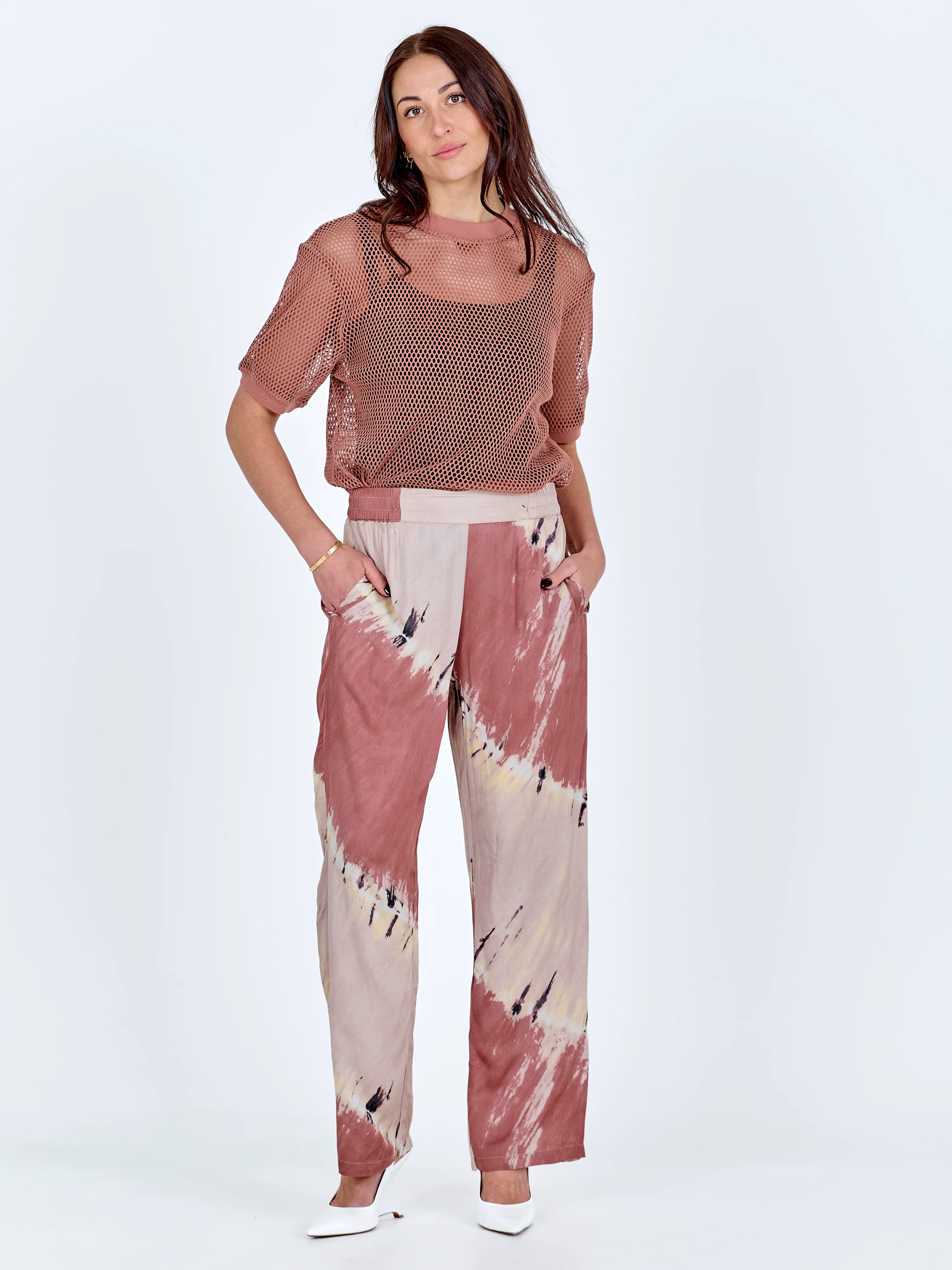 CEDAR Trousers - Marsala mix - Image 2