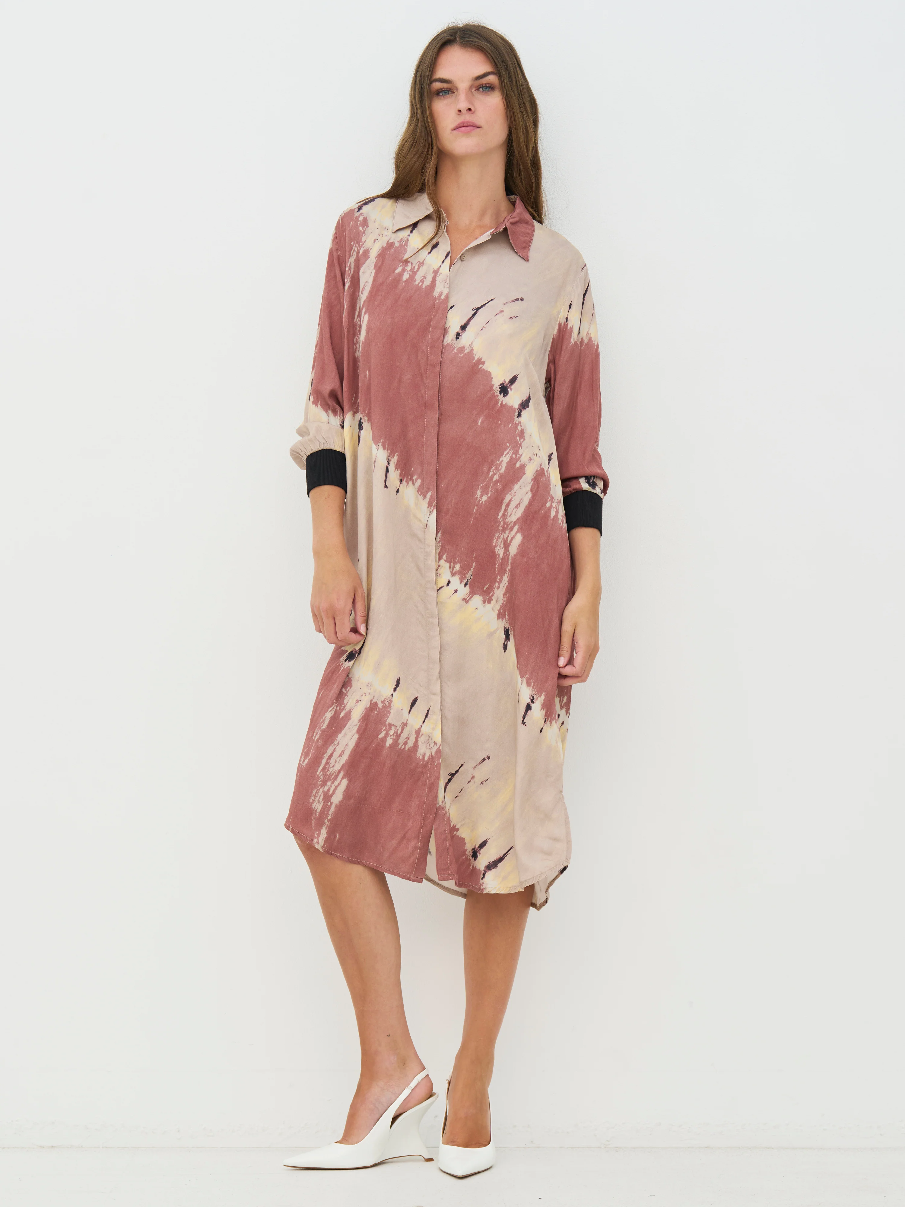 CEDAR Dress - Marsala mix - Image 2
