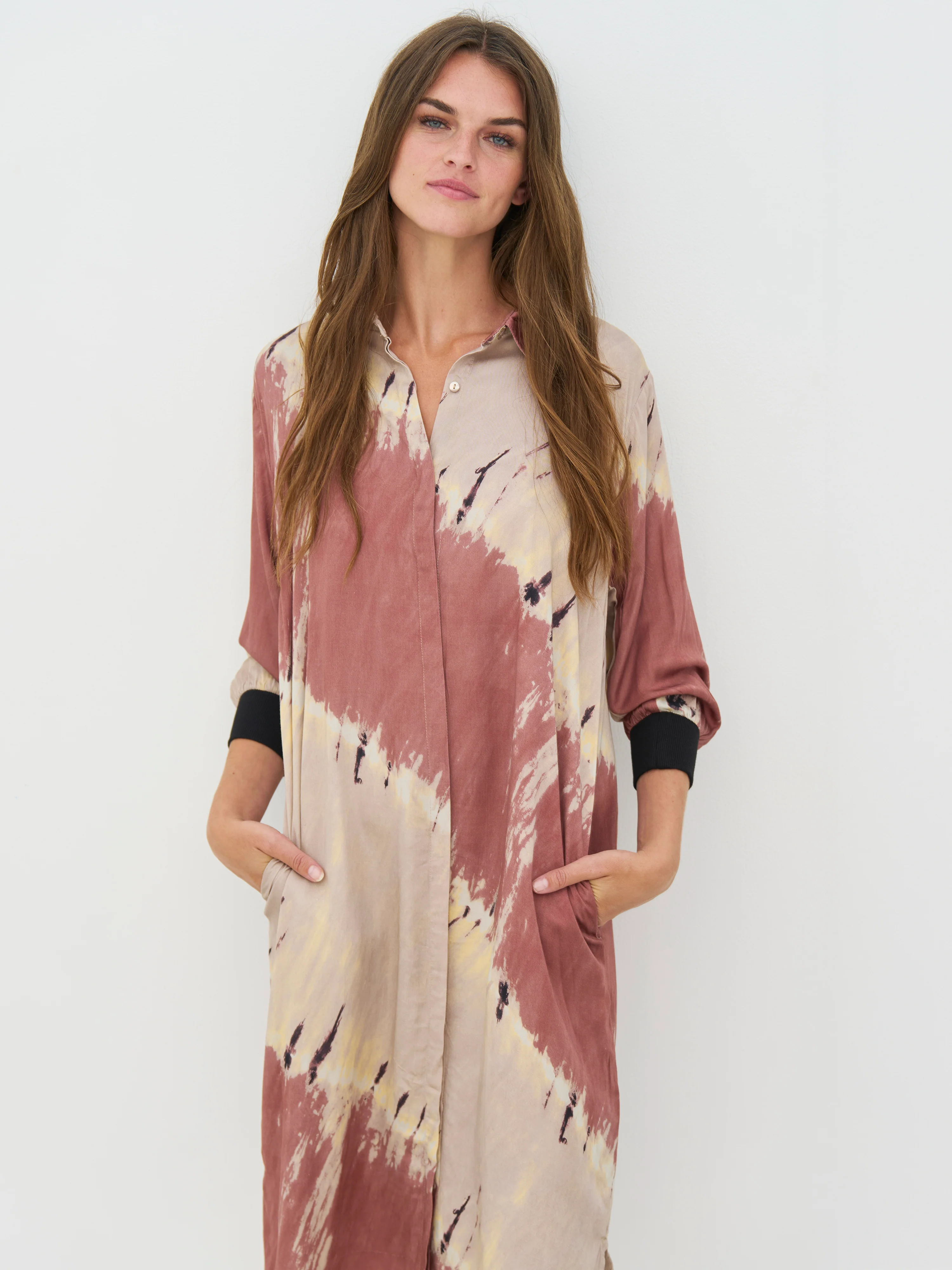 CEDAR Dress - Marsala mix - Image 3