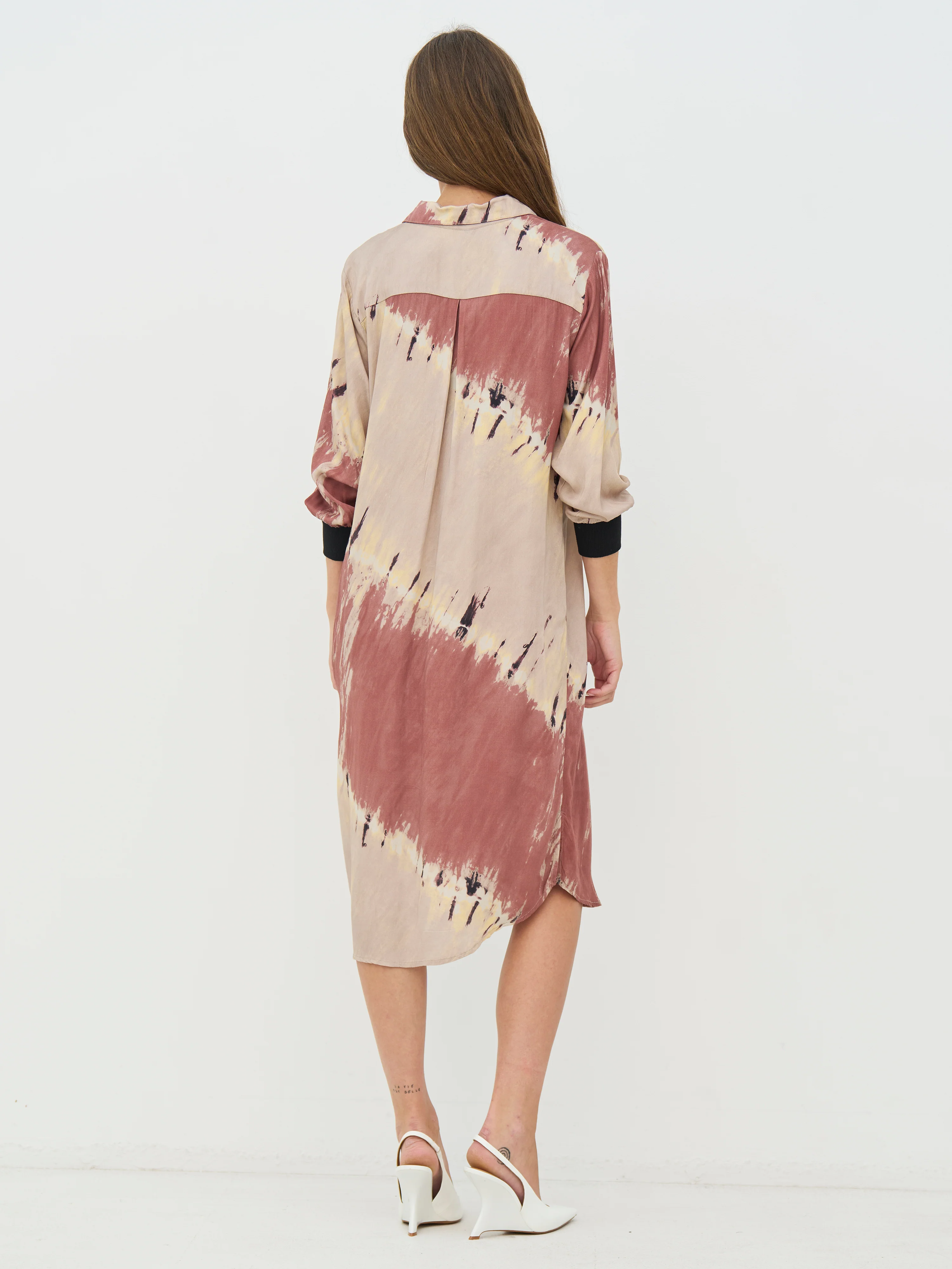CEDAR Dress - Marsala mix - Image 5